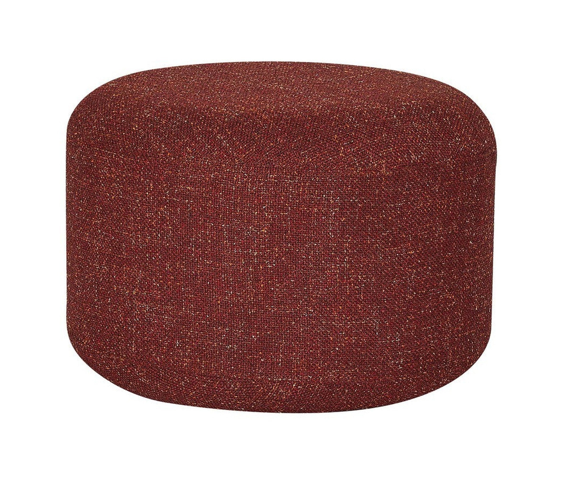 Hübsch Marshmellow Pouf Pequeno, Vermelho 