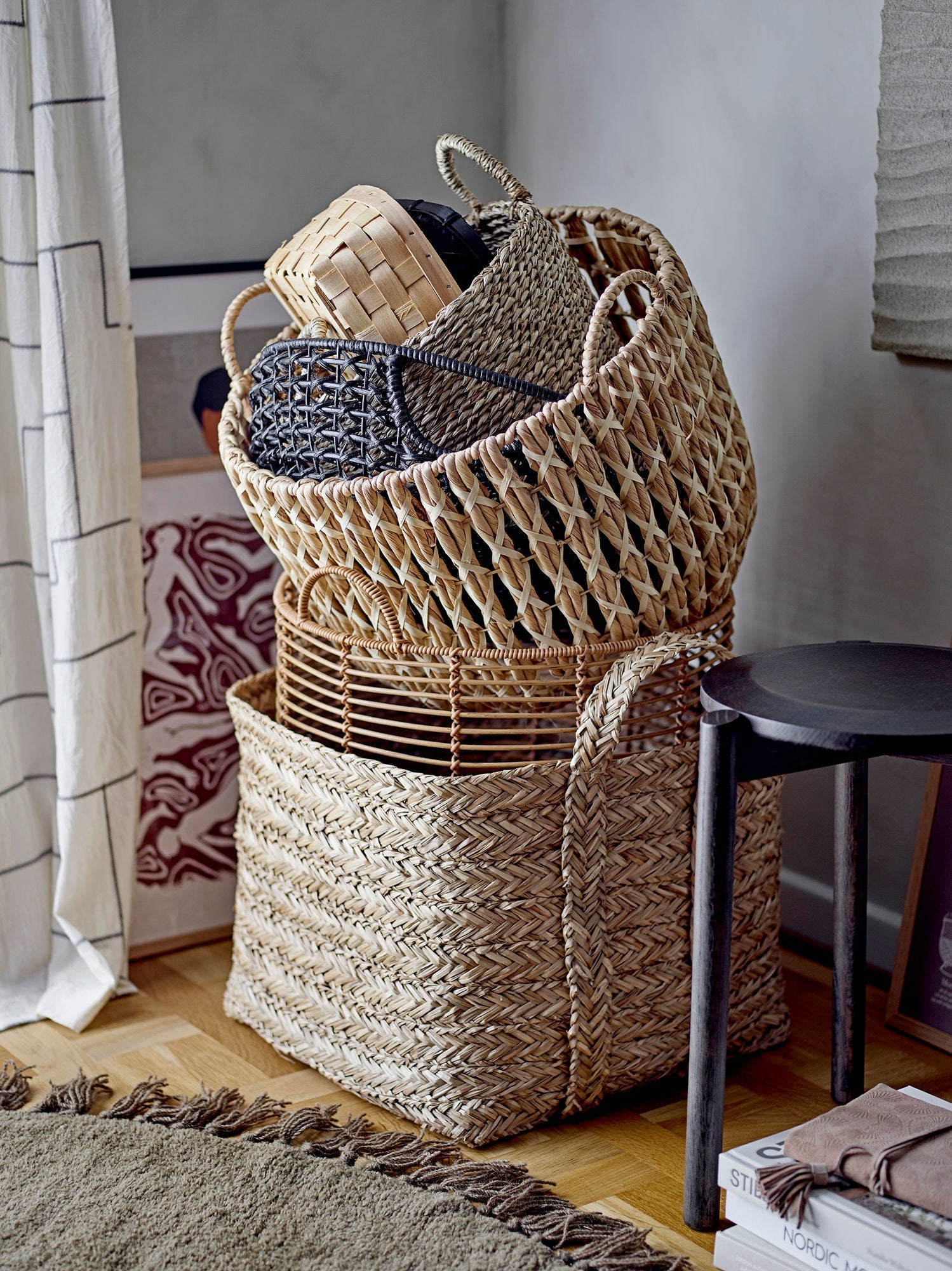 Bloomingville Maisie Basket, Natur, Seagrass