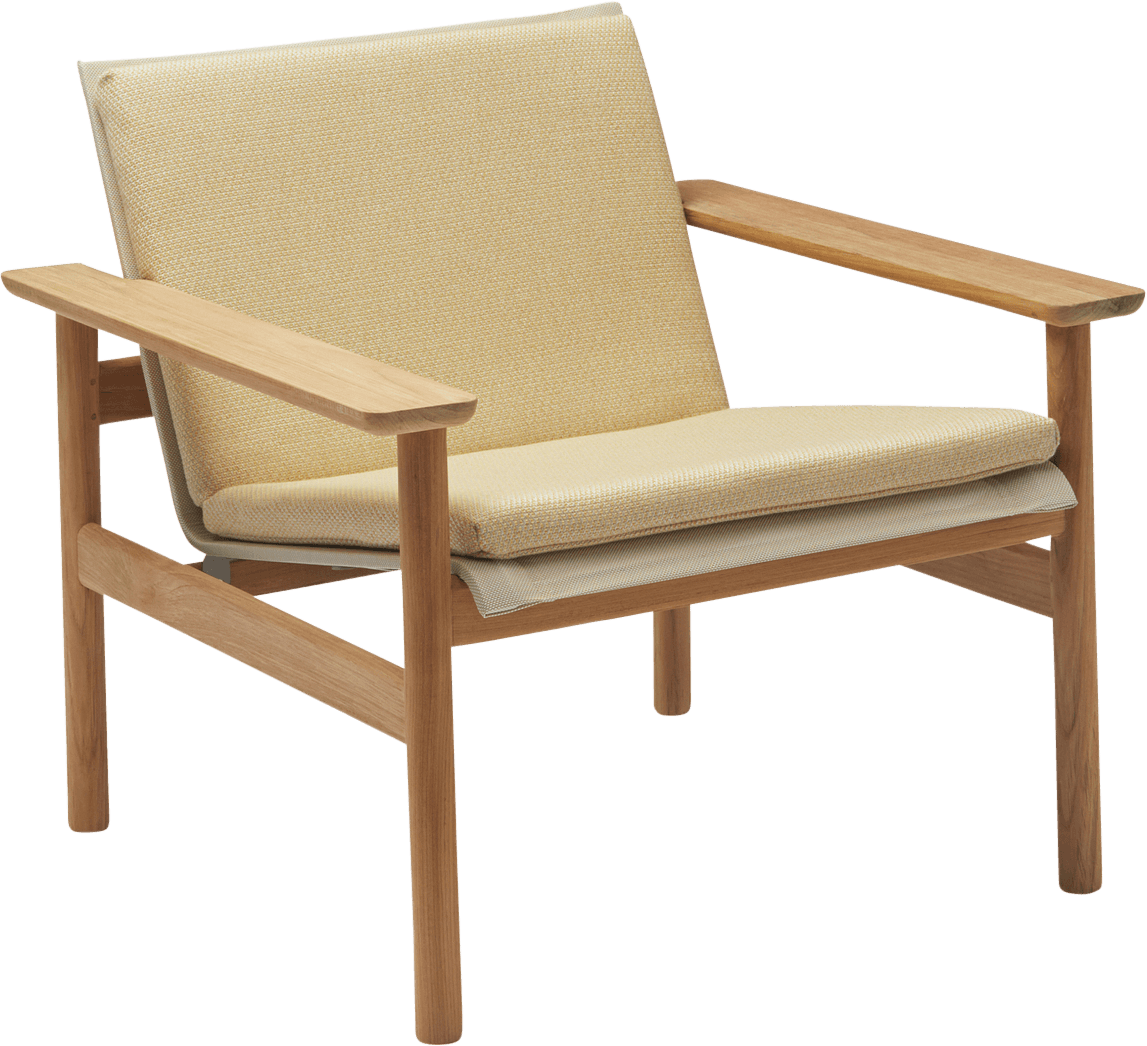 Fritz Hansen Pelagus Lounge Chair Kissen, Honiggelb 