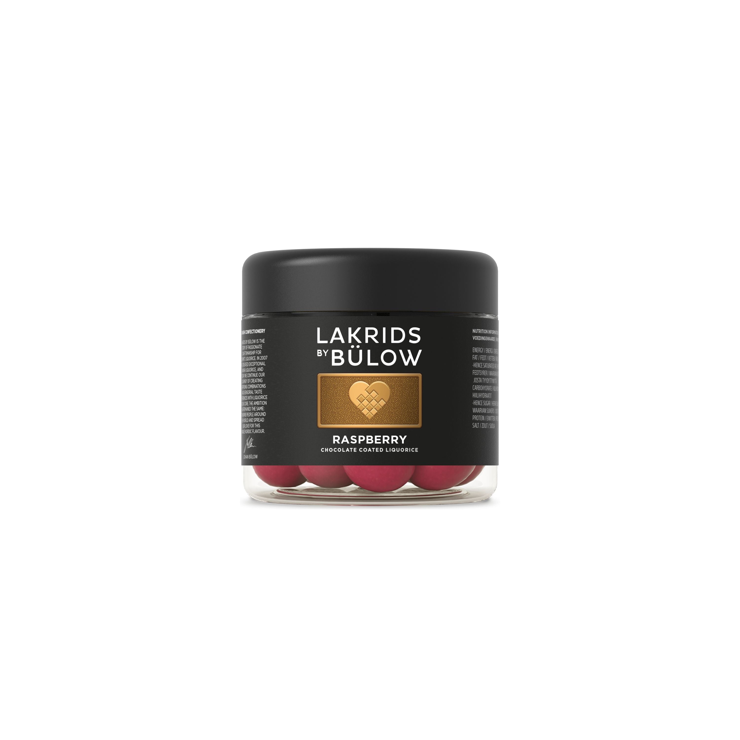 Lakrids par Bülow Raspberry, 125g