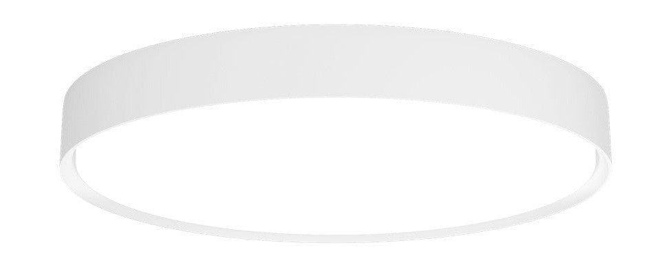 Louis Poulsen LP Slim Round Oberfläche montierte Deckenlampe 1232 Lumen Ø25 cm, weiß