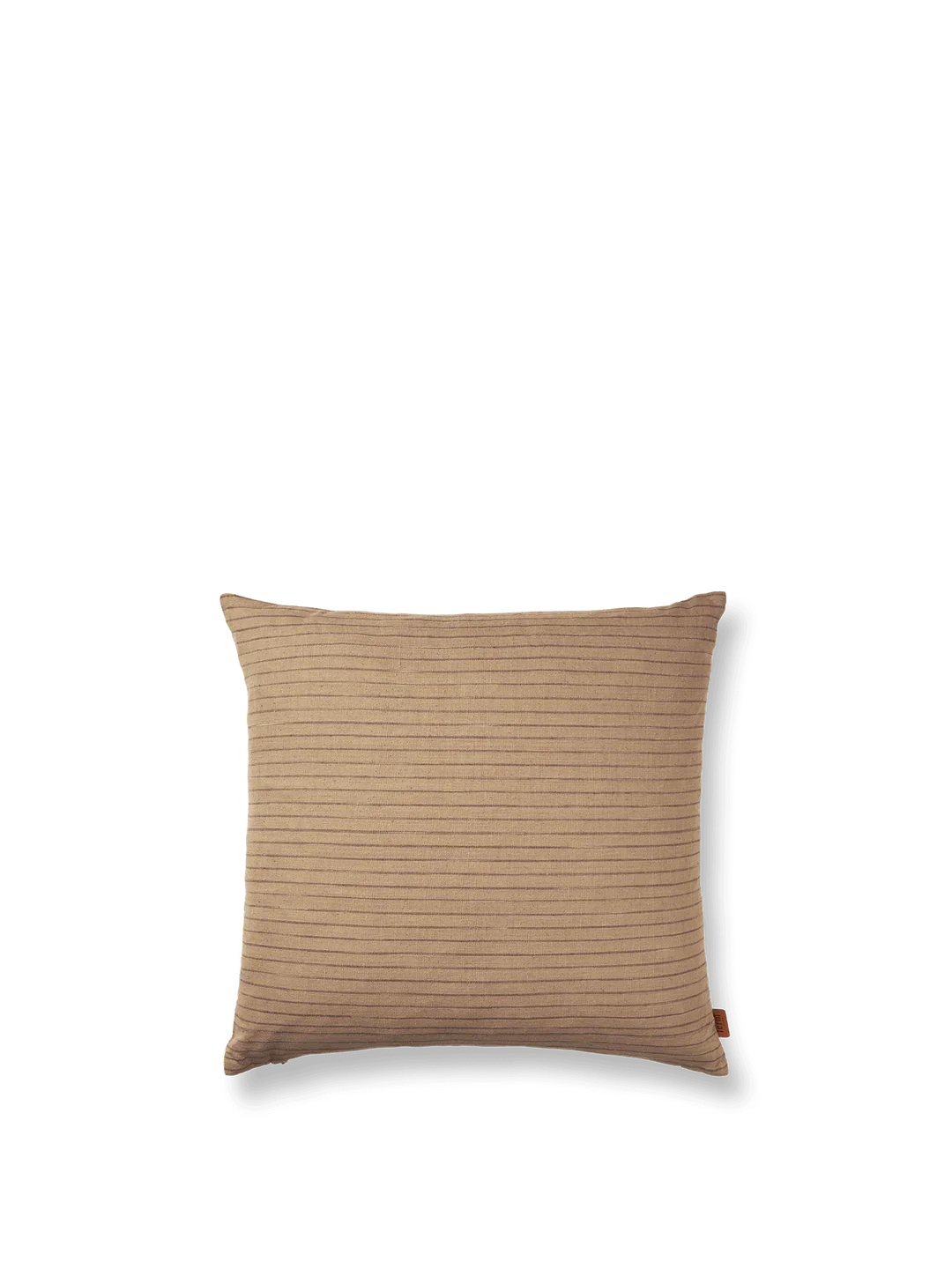 Ferm Living Brown Bomuldspude, Lines