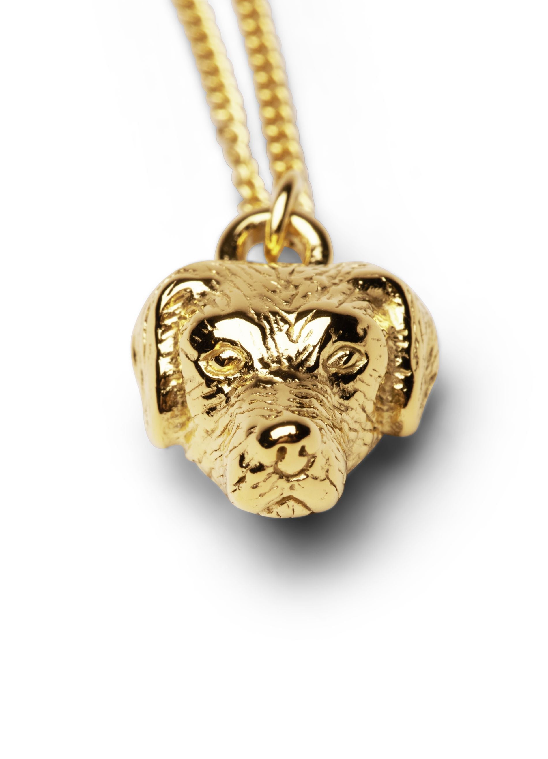 Skultuna Labrador Halskette, goldplattiert