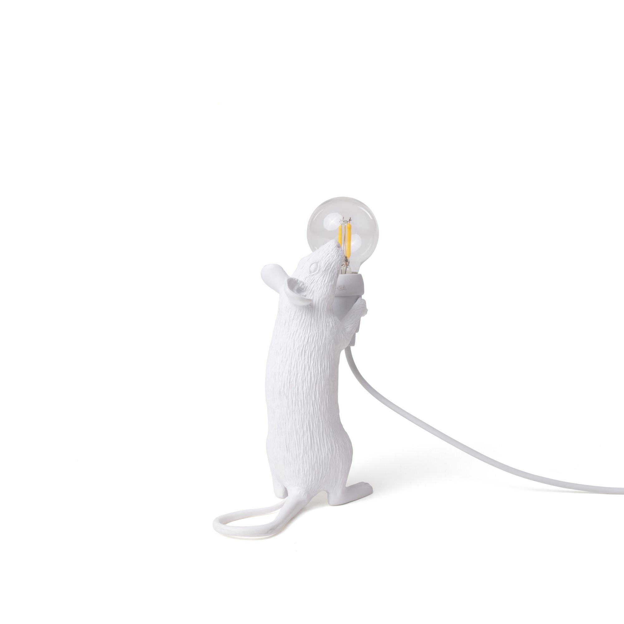 Étape de lampe de souris Seletti, blanc