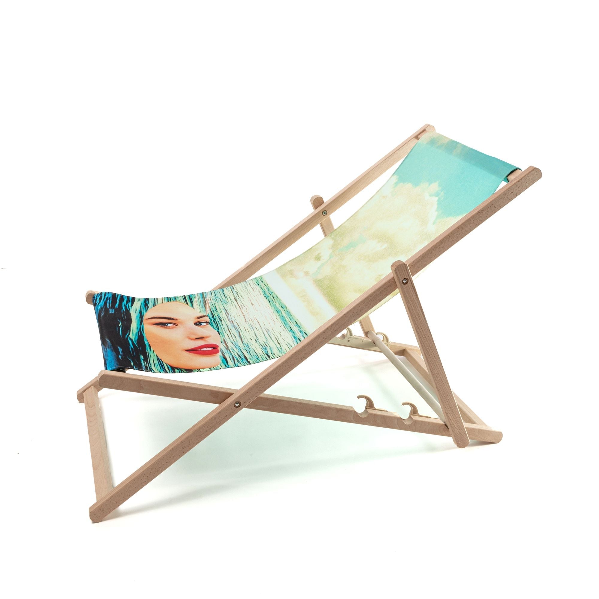 Chaise de terrasse de papier toilette Seletti, Seagirl