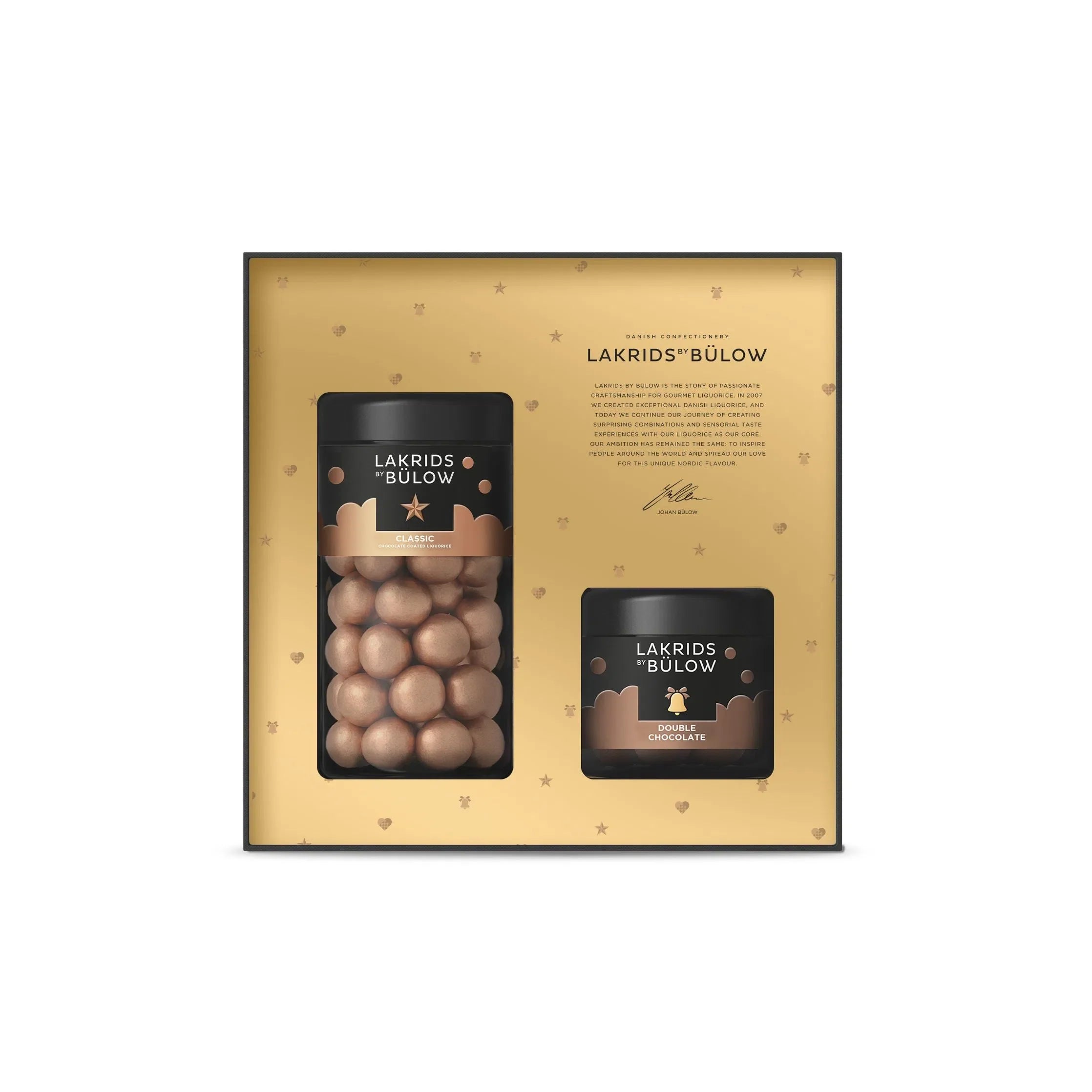 Lakrids av Bülow Winter Black Box Classic Caramel/Double Chocolate, 420g