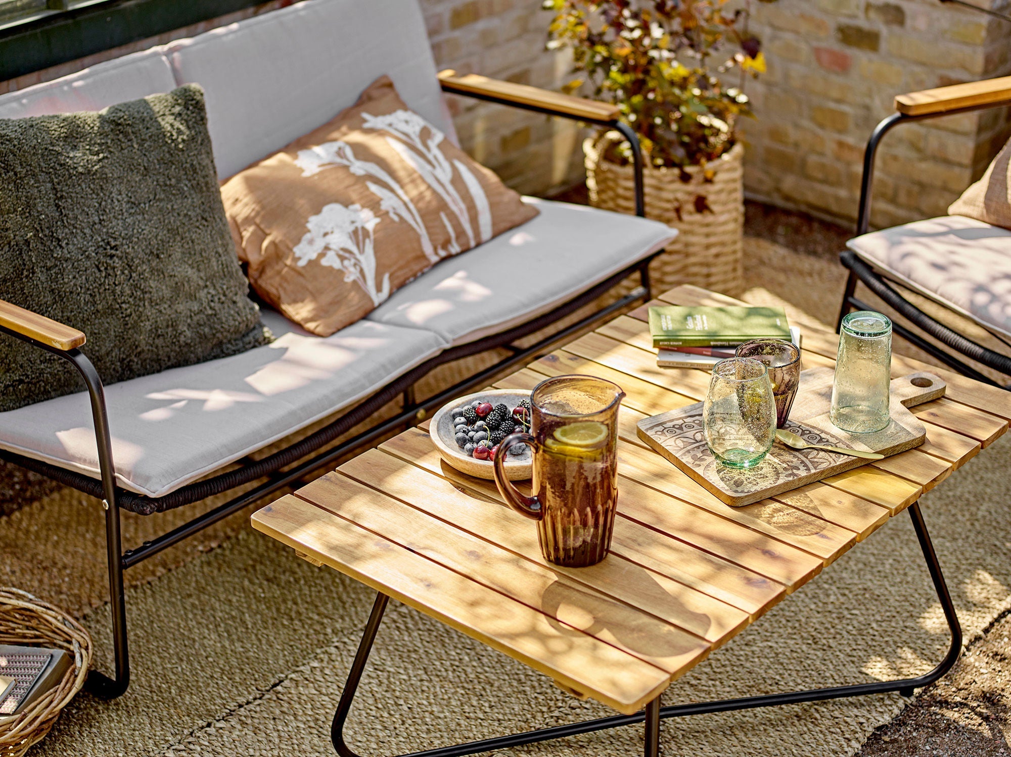 Table basse Bloomingville Hampton, Brown, Acacia