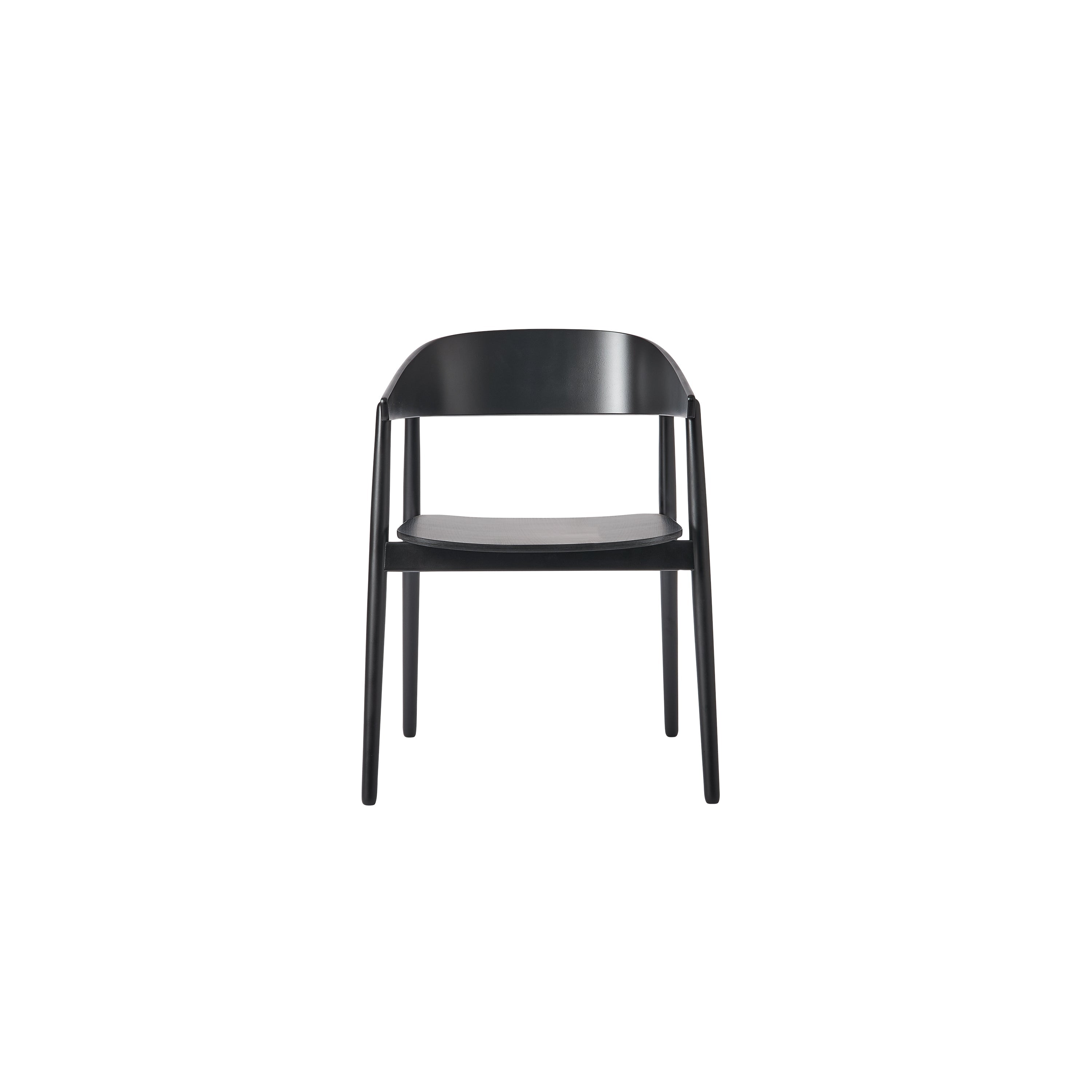 Andersen Furniture AC2 Armchair Beech, Black Matt Lacquer