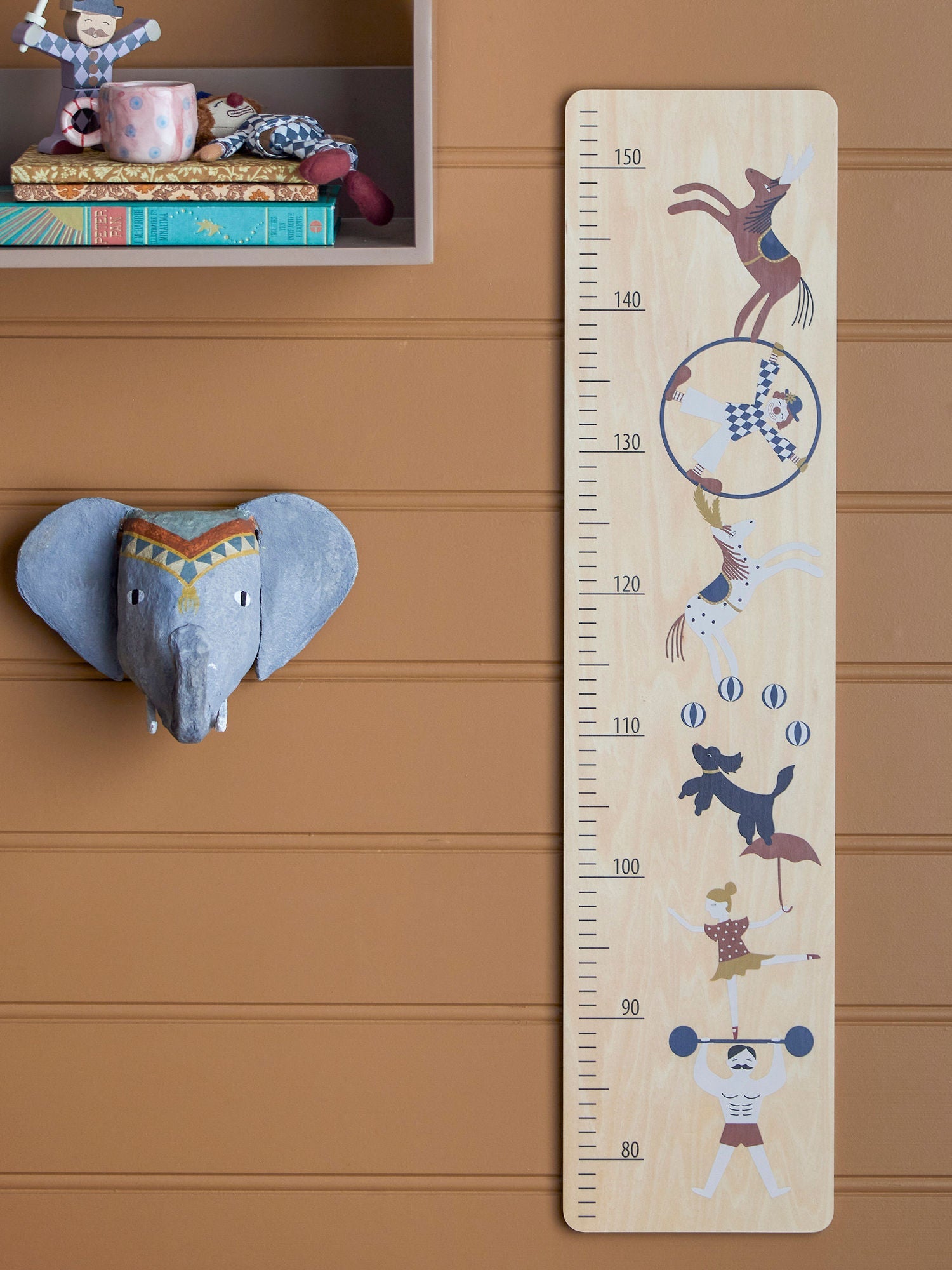 Bloomingville Mini Minne Measure Board, Nature, FSC®100% multiplex