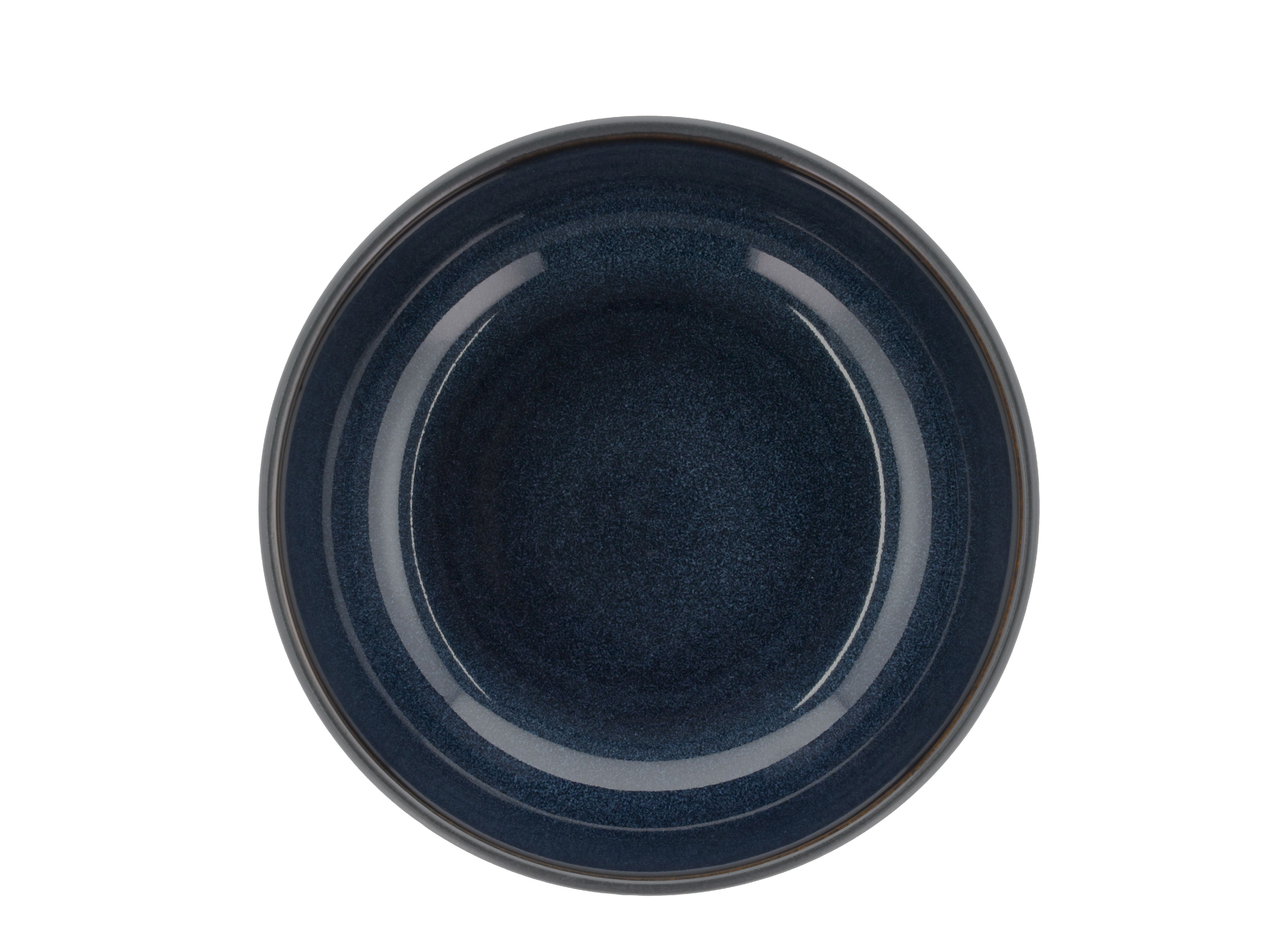 Bitz Bowl Ø18 cm, negro/azul oscuro