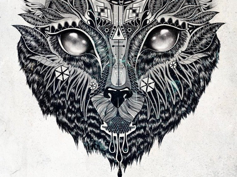 Affiche lynx av Feline Zegers