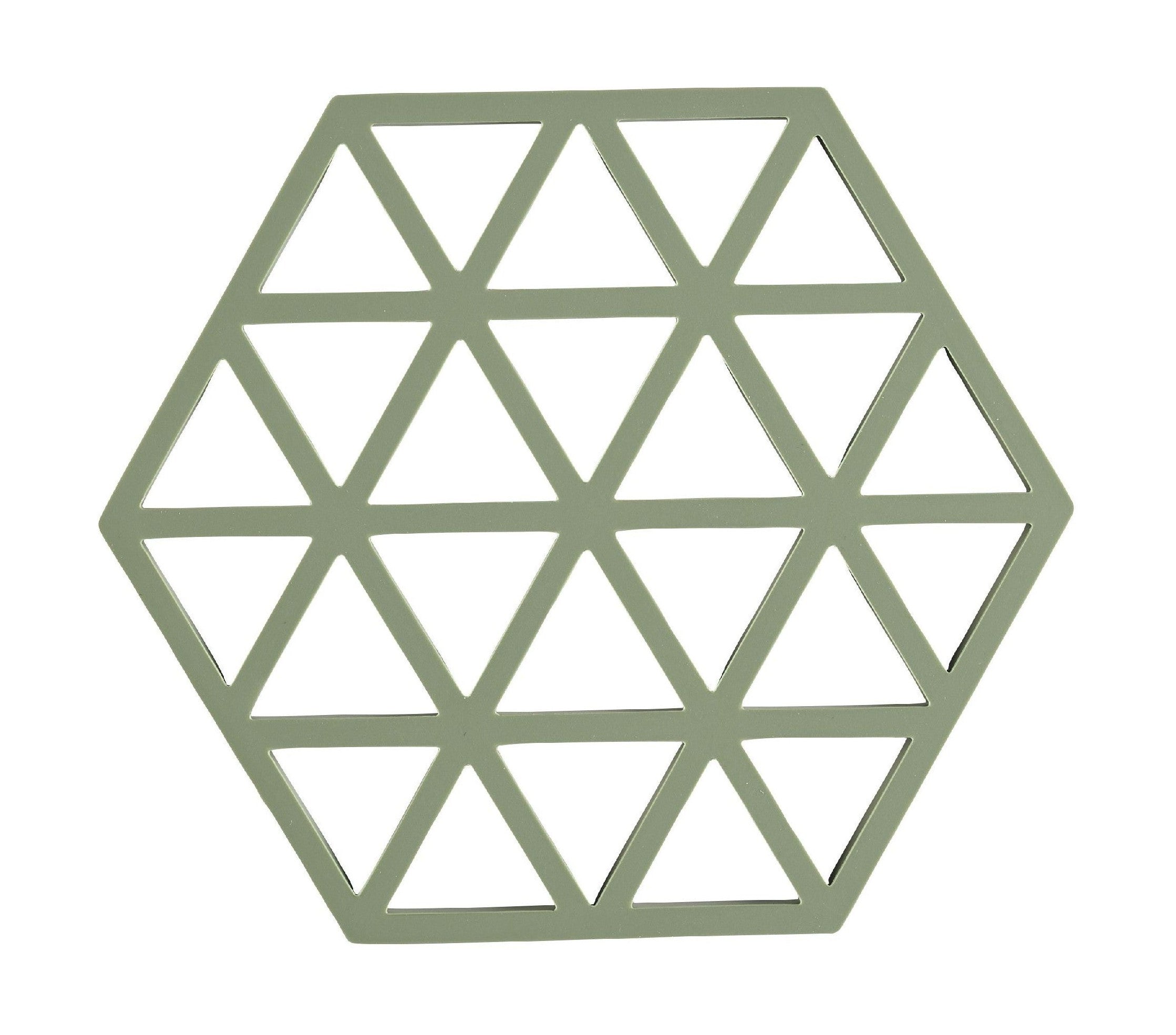 Zone Dänemark Dreiecke Trivet 16 x 14 x 0,9 cm, Rosmarin