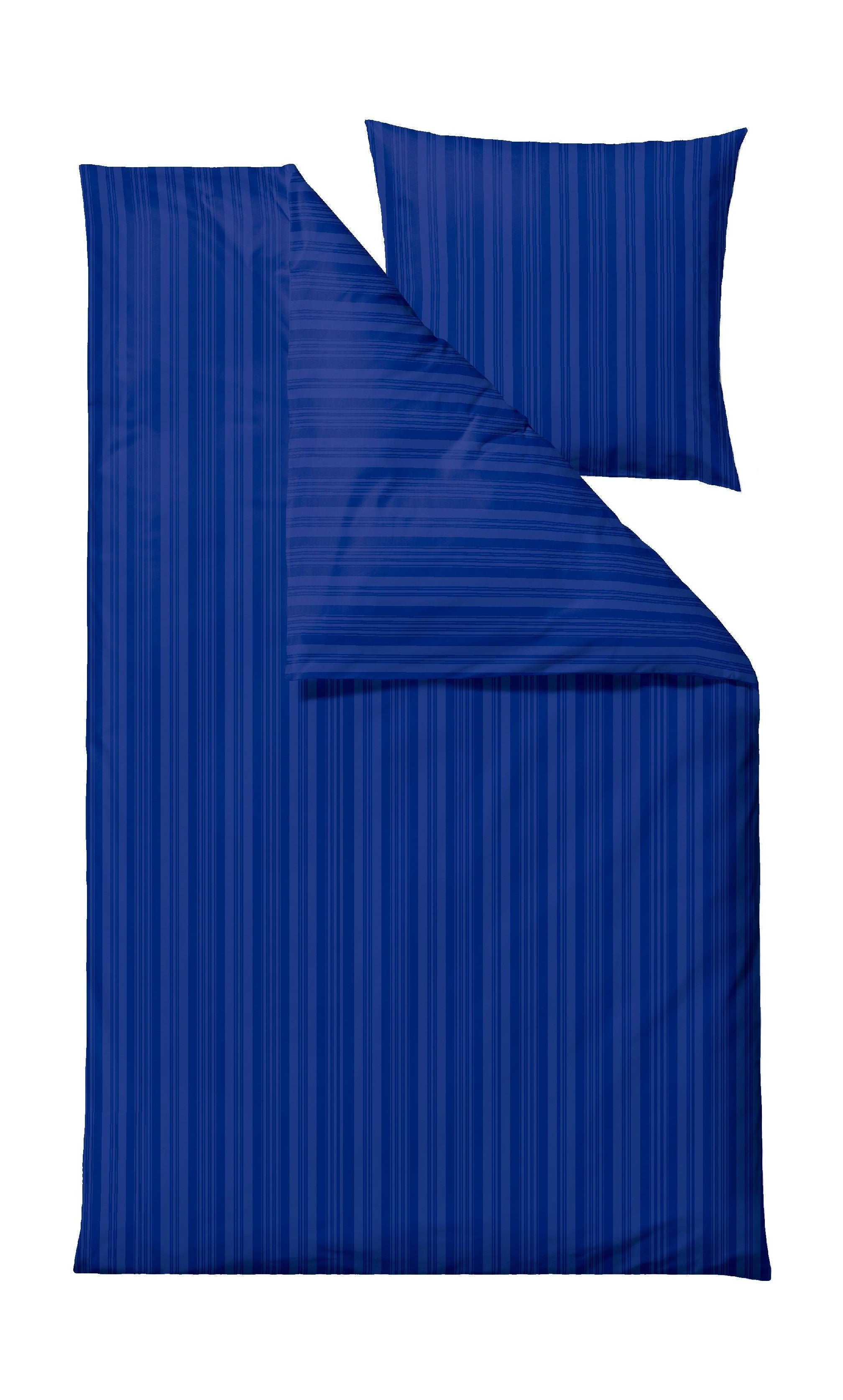 Södahl ædle sengelinned 140 x 200 cm, kongeblå