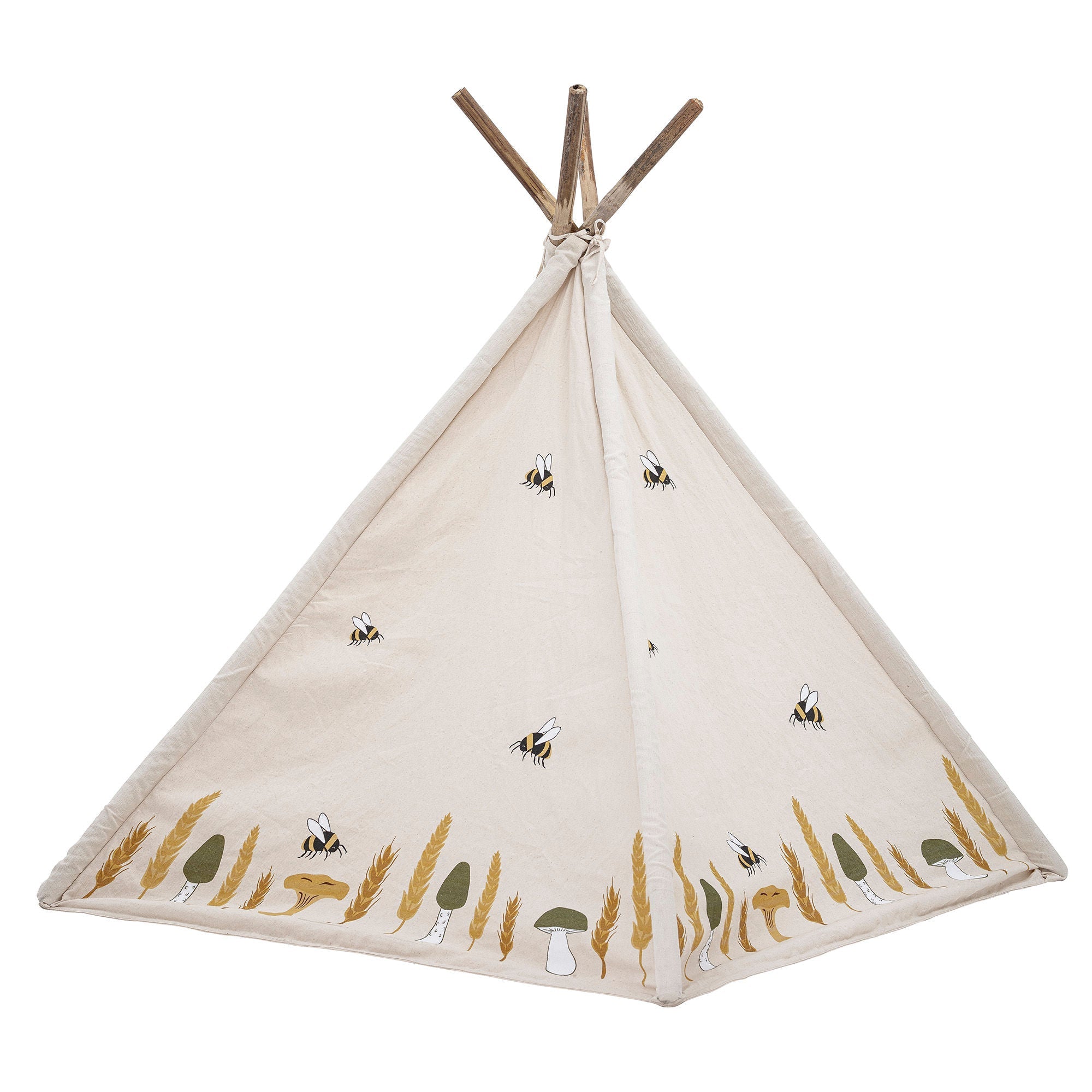 Bloomingville Mini Millo Kinder Tipi, Natur, Baumwolle