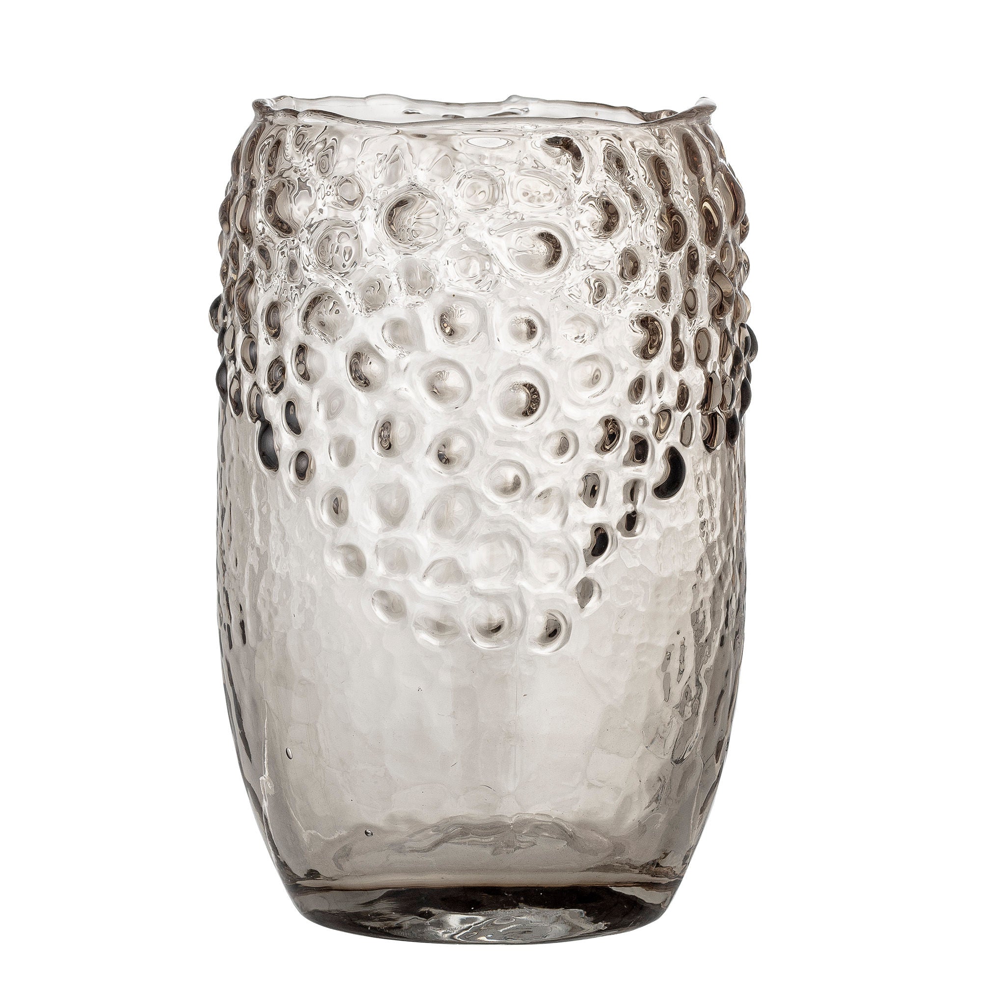 Bloomingville Emalia Vase, marron, verre