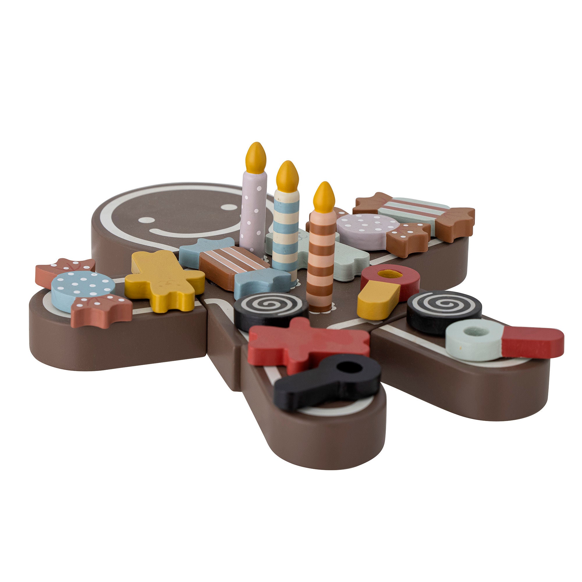 Bloomingville Mini Tala Play Set, Comida, Brown, MDF