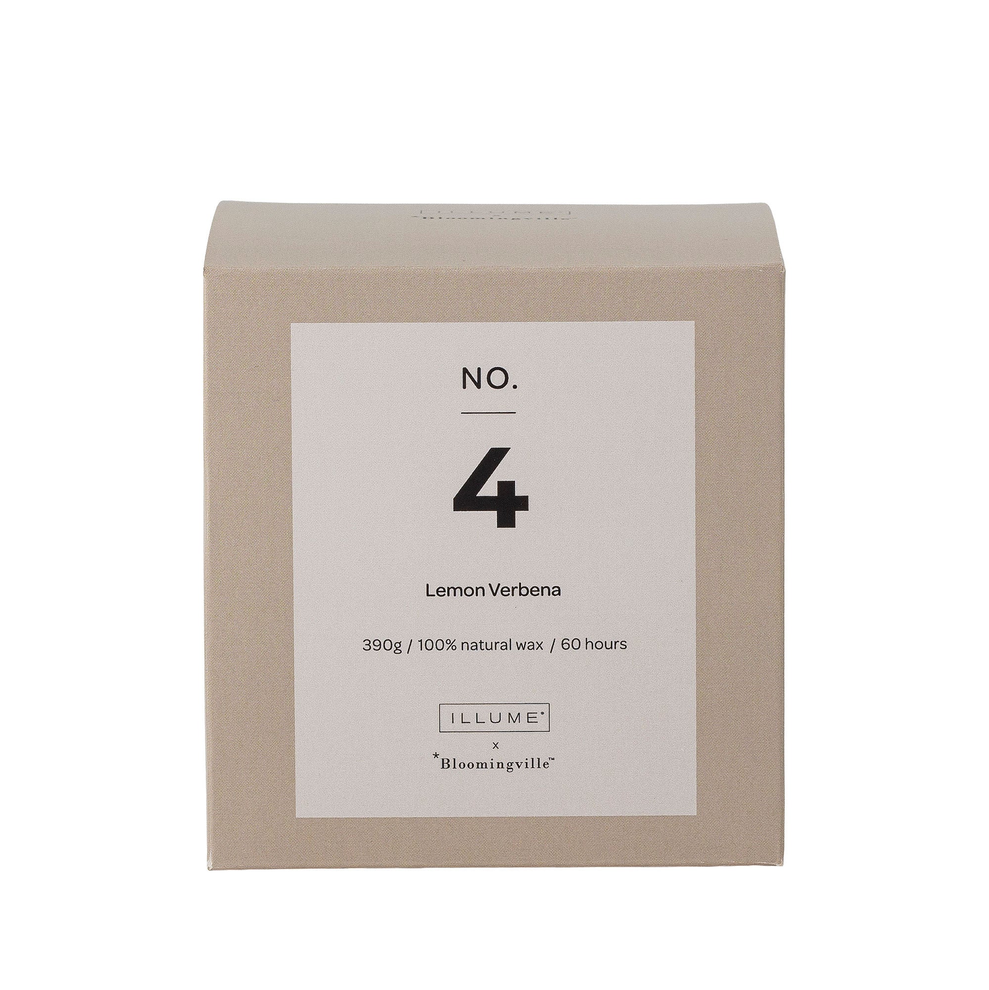 Illume X Bloomingville No.4-Lemon Verbena duftlys, natur, voks