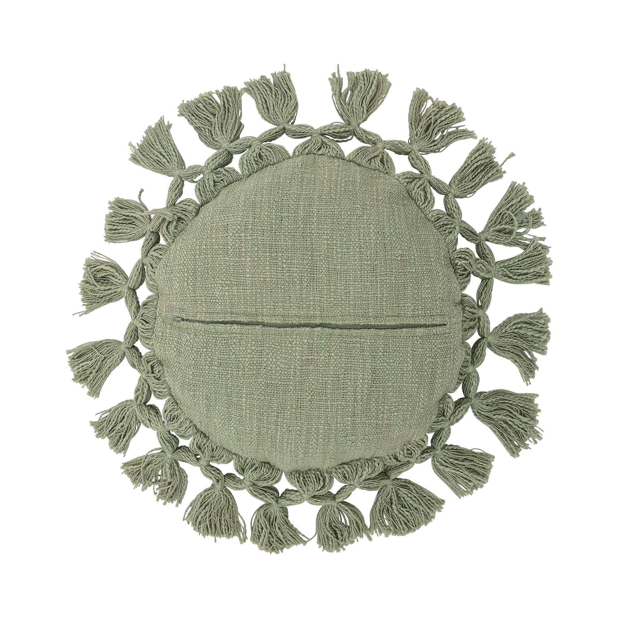 Bloomingville Mini Elinna Cushion, verde, algodón