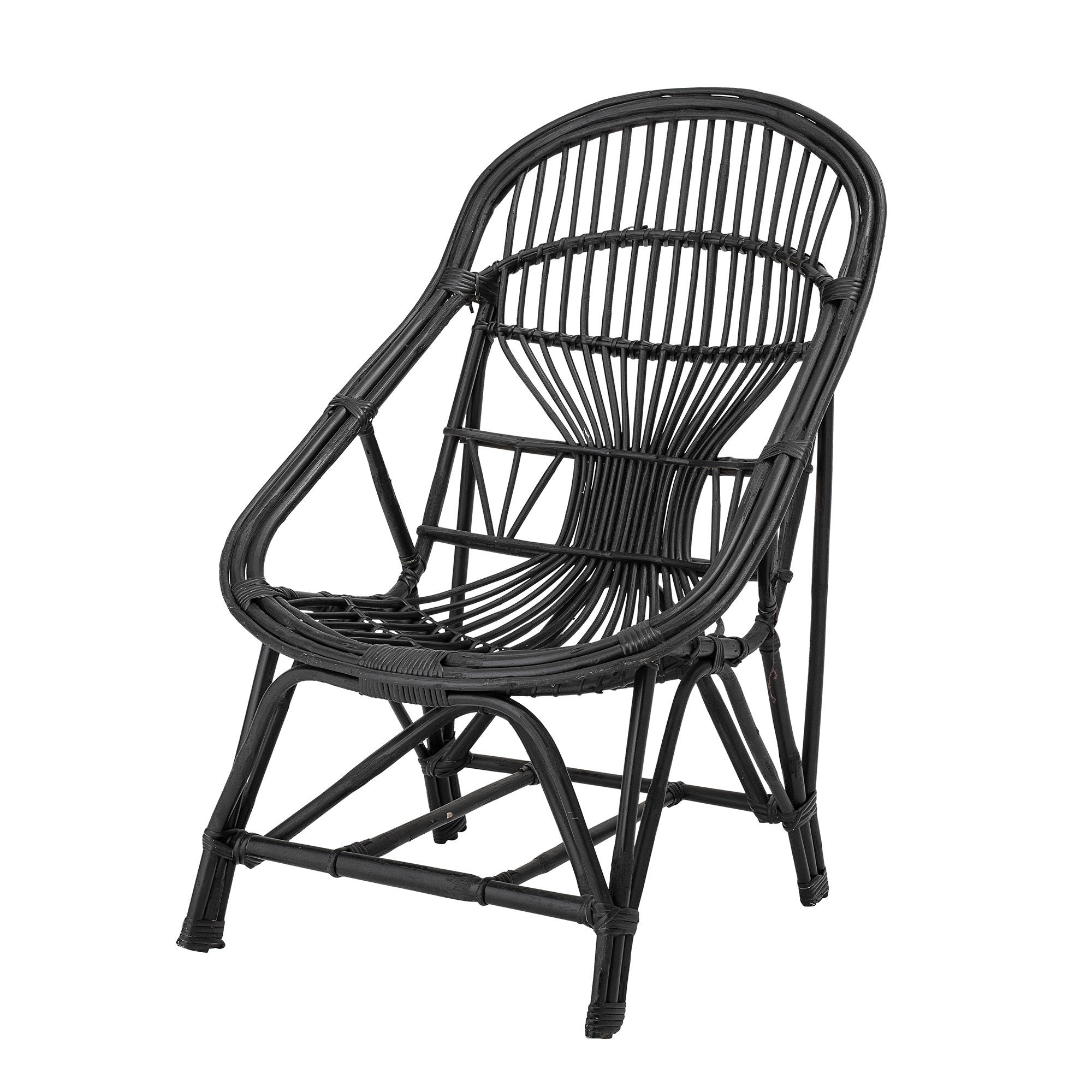 Bloomingville Joline Lounge Chair, Schwarz, Stock