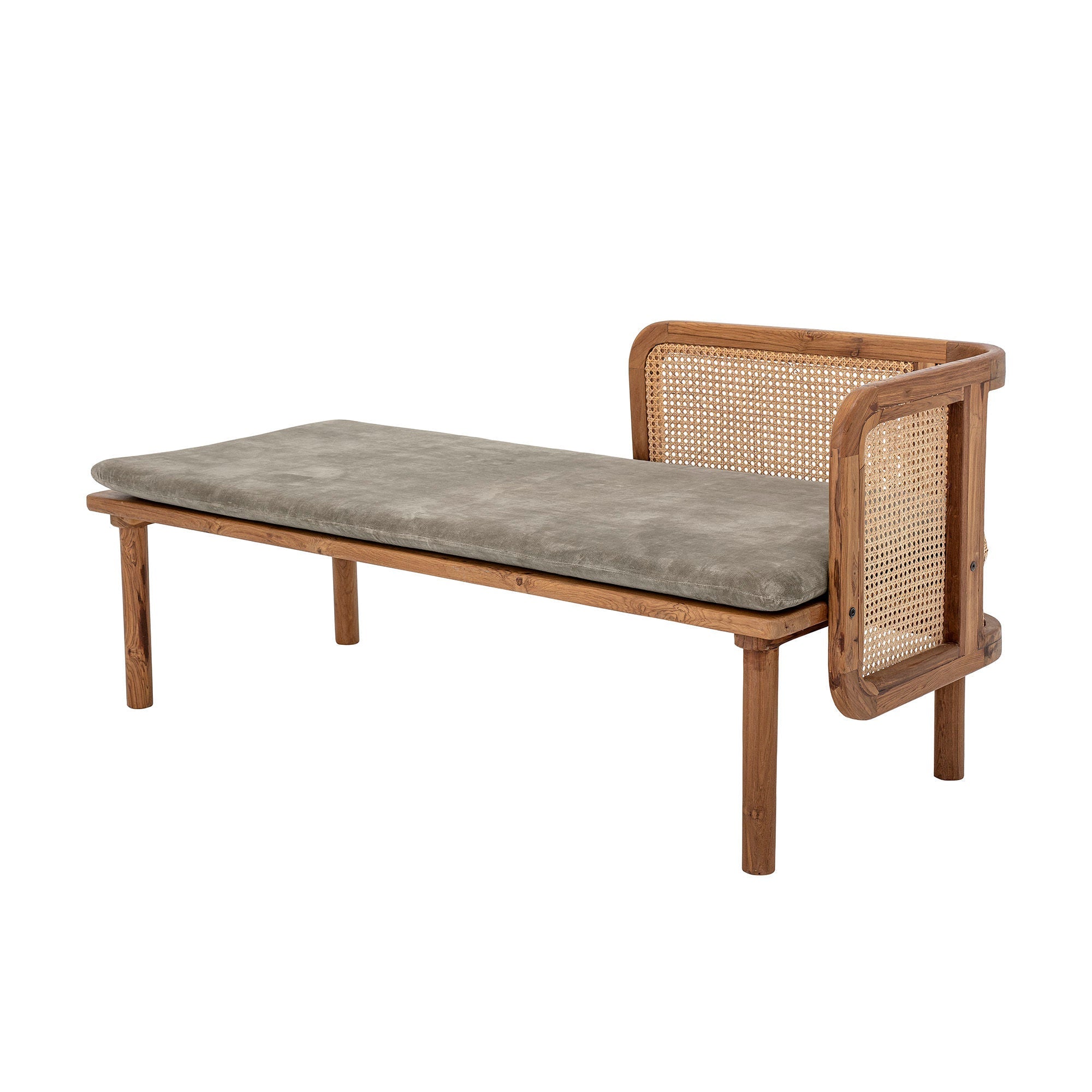 Kreative Kollektion Felucca Daybed, Green, Teak