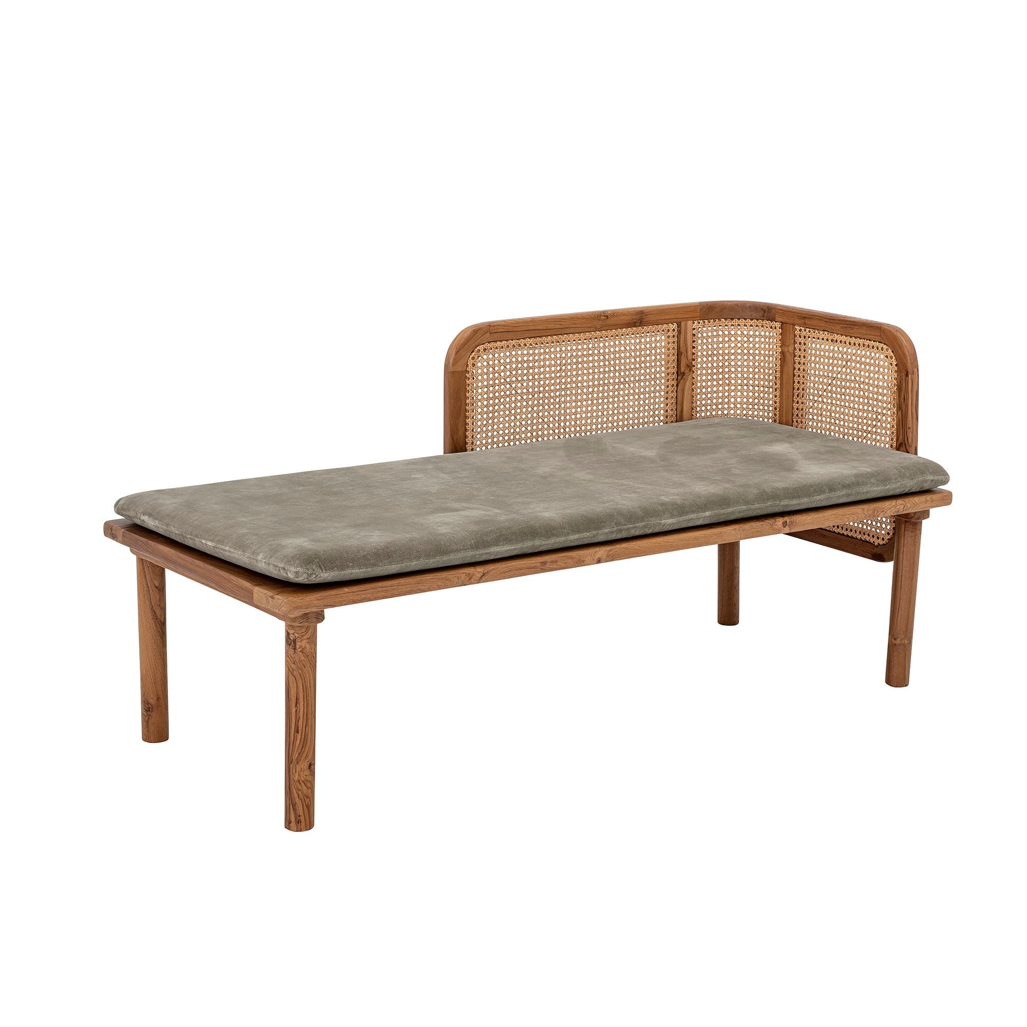 Kreativ samling Felucca Daybed, Green, Teak