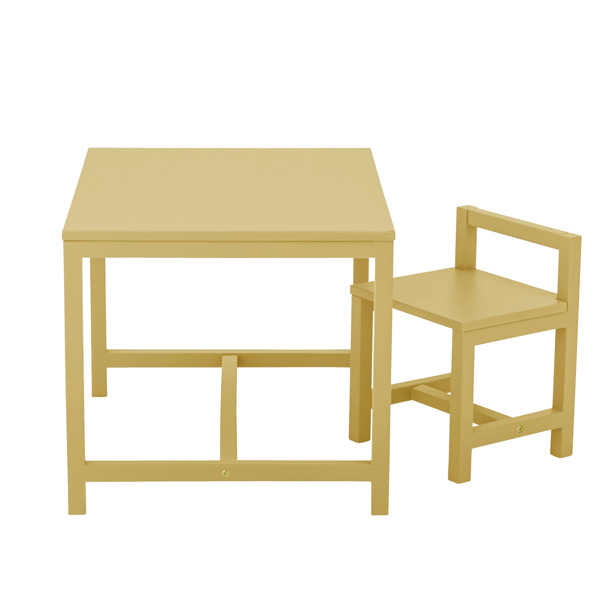 Bloomingville Mini Resse Chair, jaune, MDF