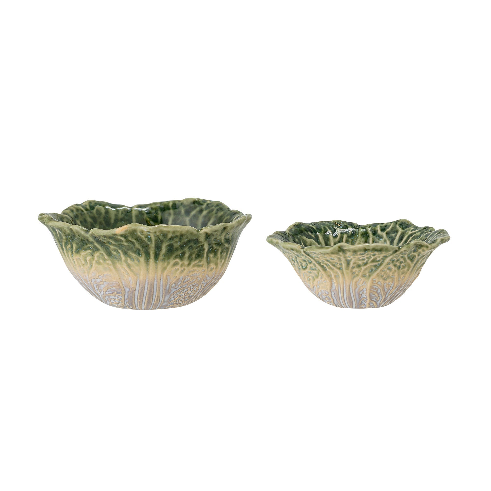 Bloomingville Savanna Bowl, verde, gres