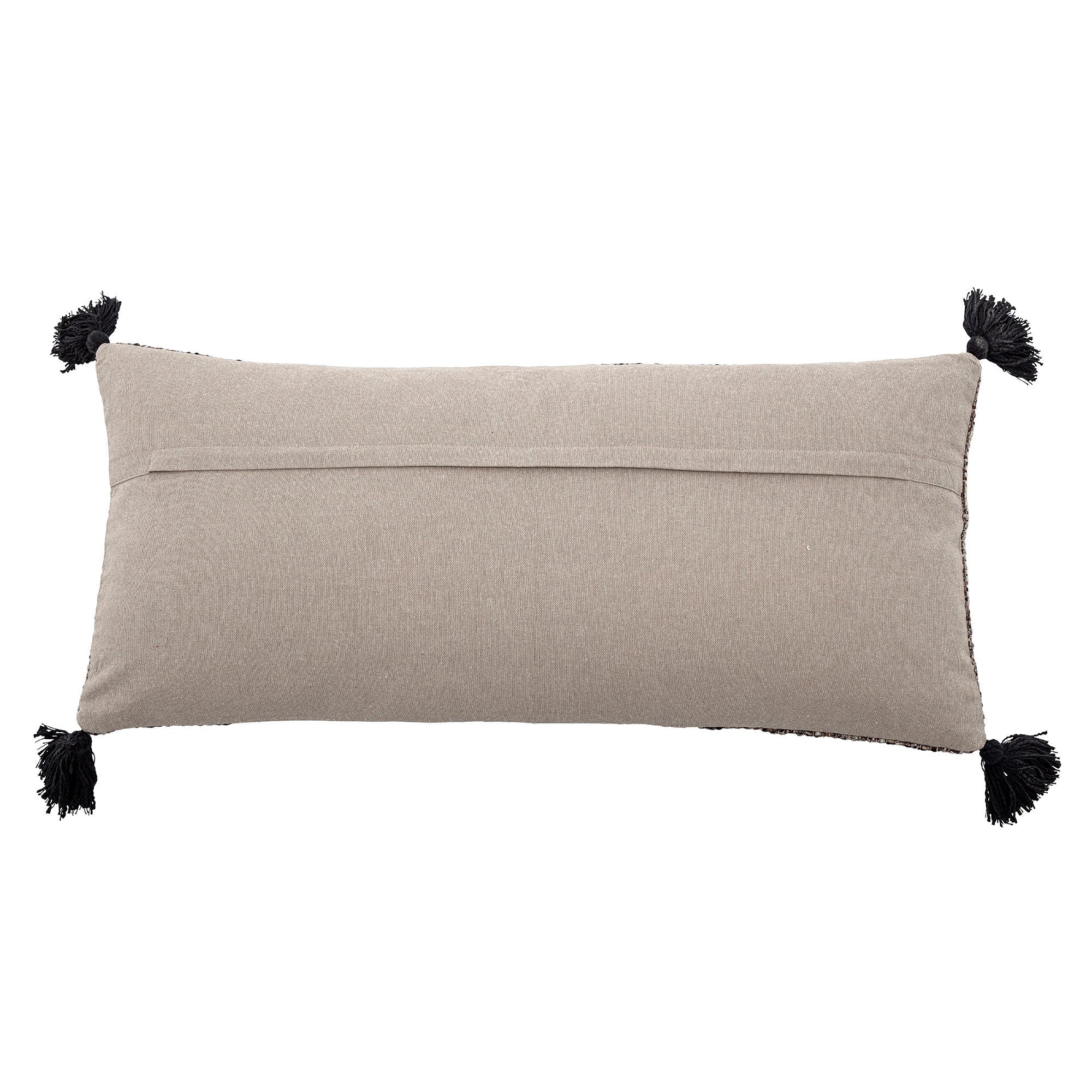 Bloomingville Jerik Cushion, negro, algodón