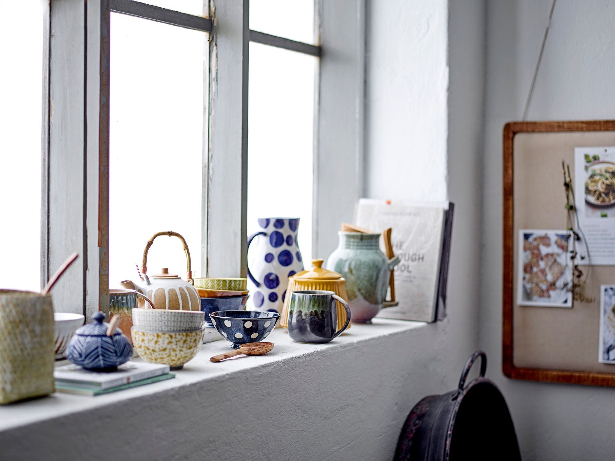 Creative Collection cloe mugg, blå, stengods