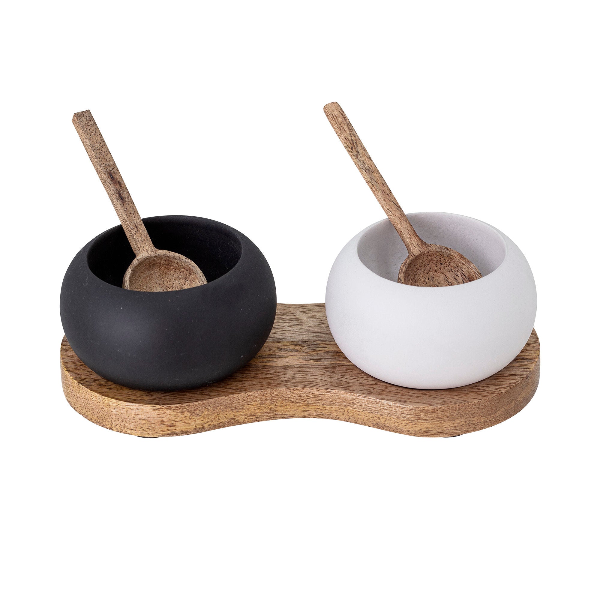 Coleção criativa Fig Salt & Pepper Jar, Black, Mango