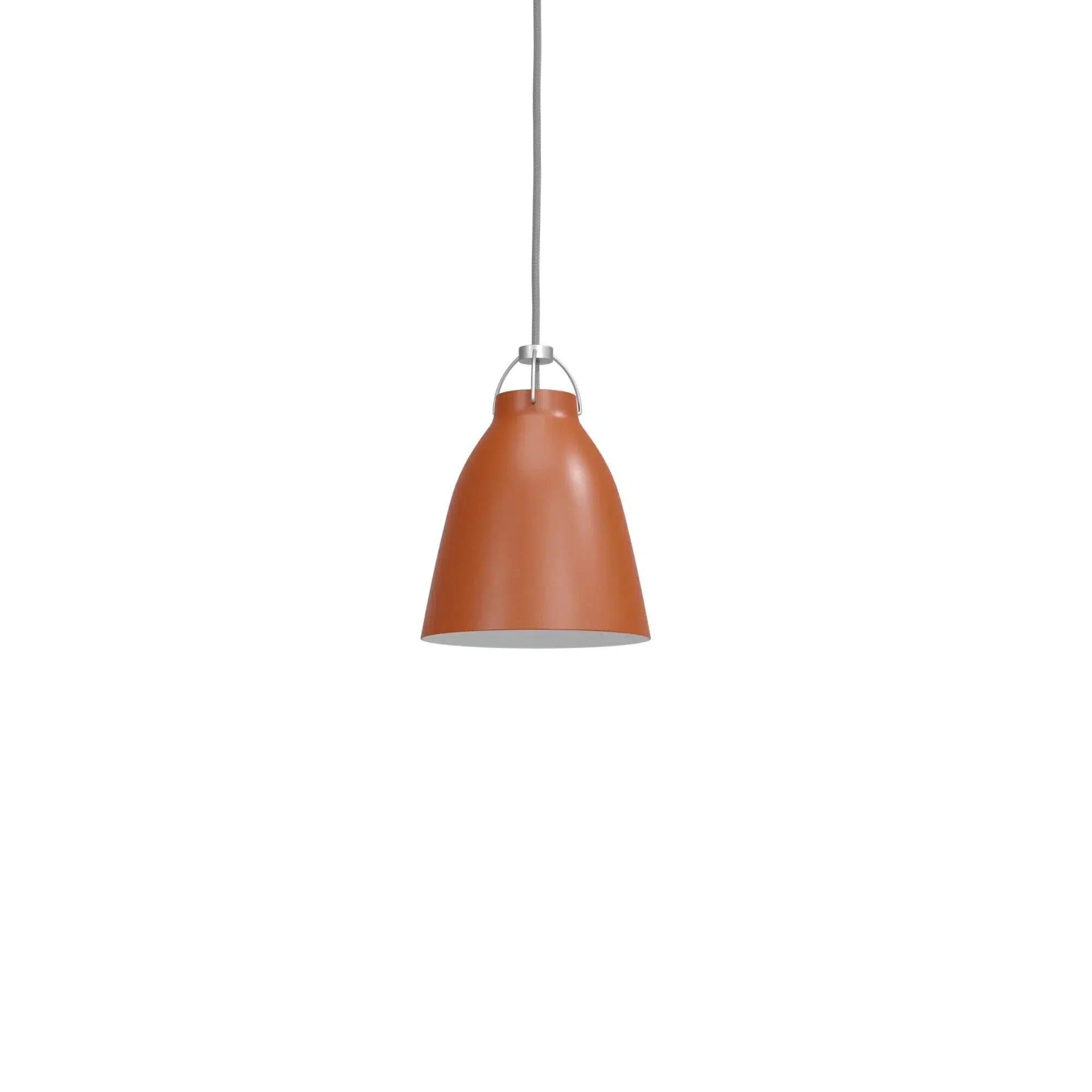 Fritz Hansen Caravaggio P1 Colgante Ø16,5 cm, rojo oxidado