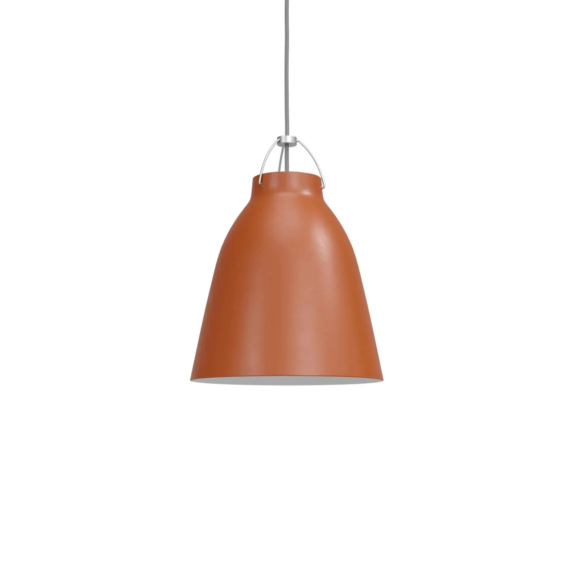 Fritz Hansen Caravaggio P2 Colgante Ø25,8 cm, rojo oxidado