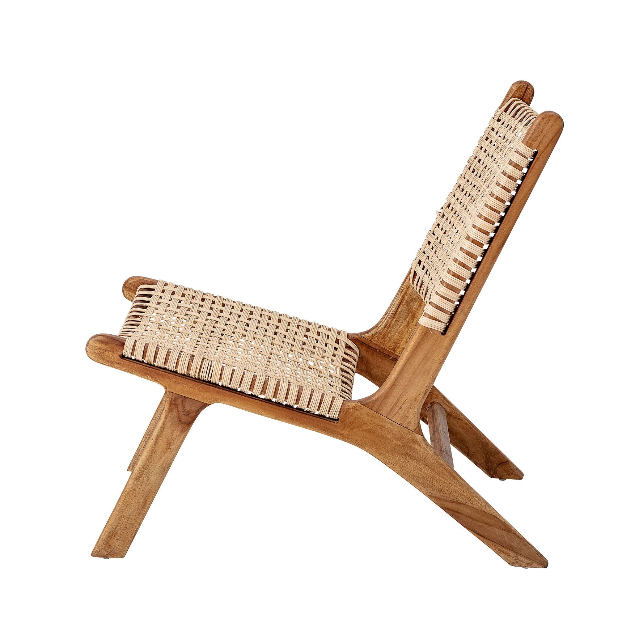 Bloomingville Keila Lounge stol, natur, teak