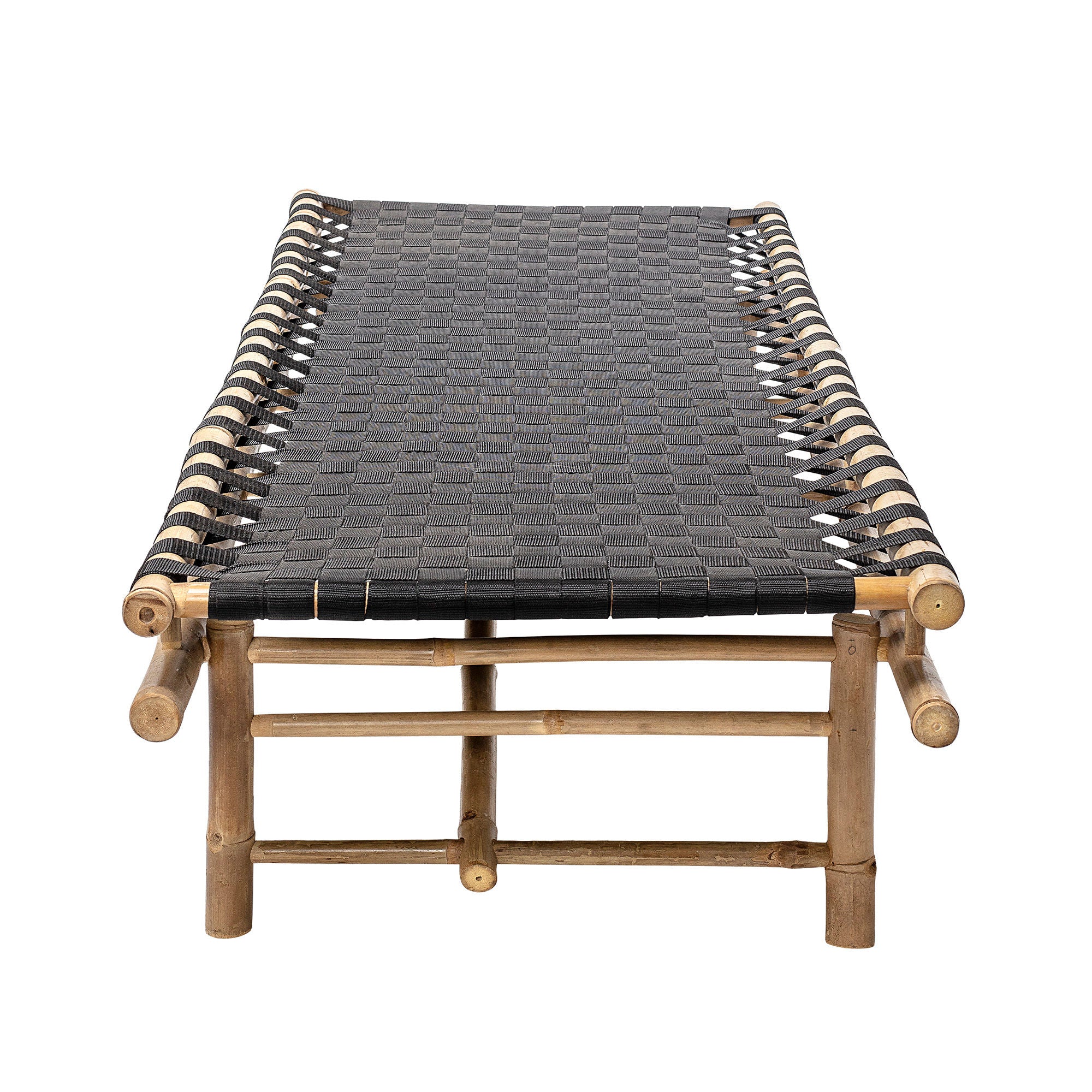 Bloomingville Vida Daybed, noir, bambou