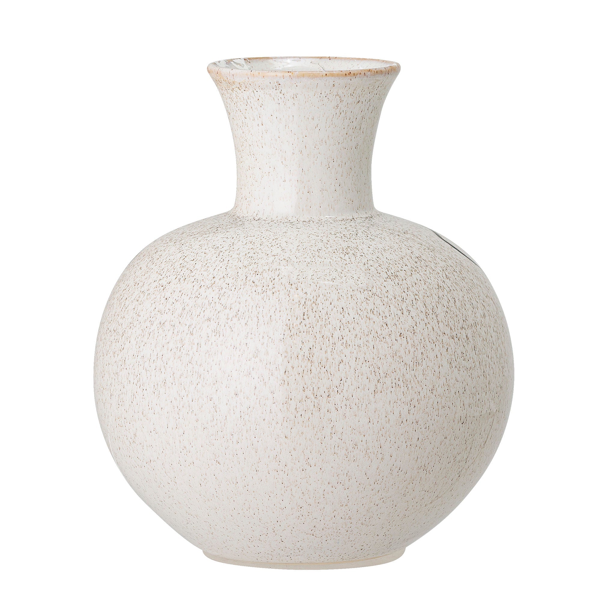 Bloomingville Irini Vase, White, stentøj