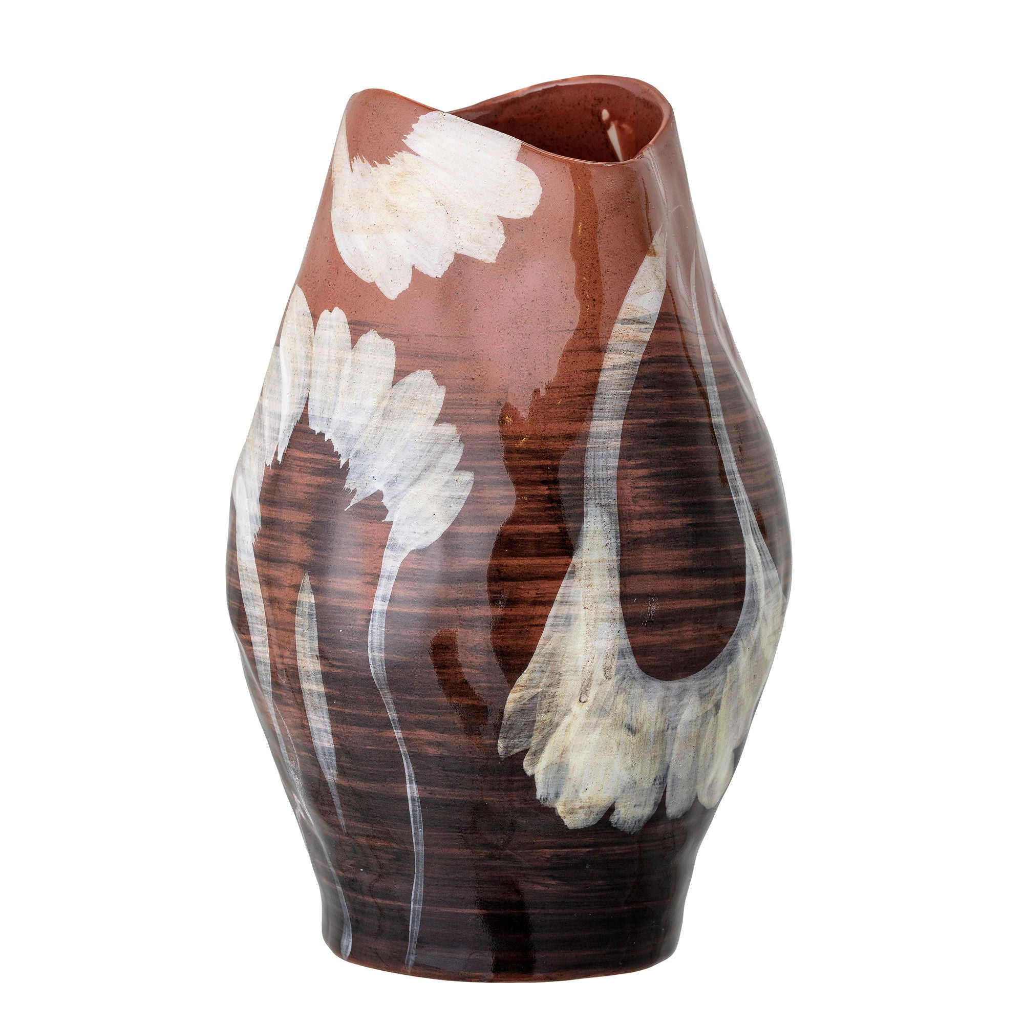 Bloomingville Obsa Vase, Brown, Steinzeug