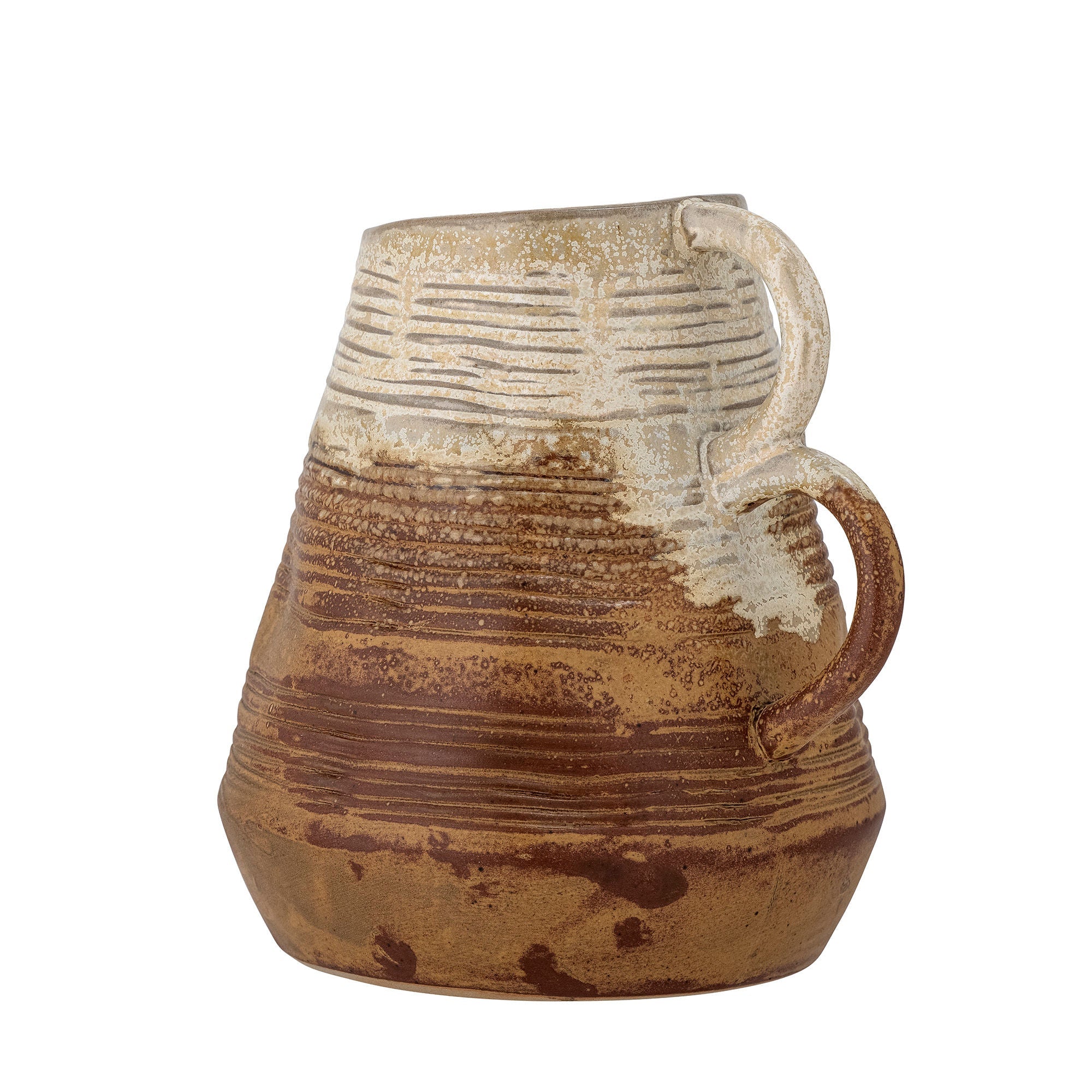 Creative Collection Risa Vase, Brown, stentøj