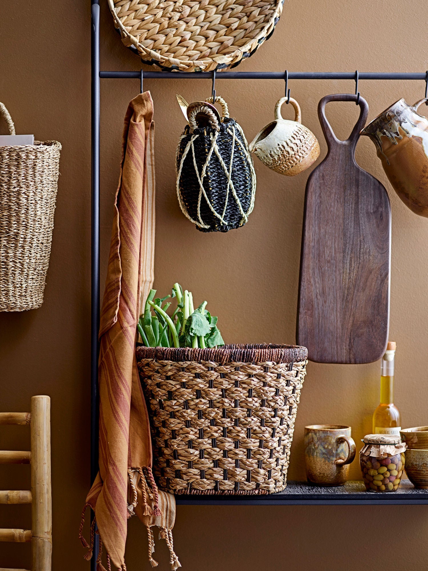 Kreativ samling Siv Basket, Brown, Seagrass