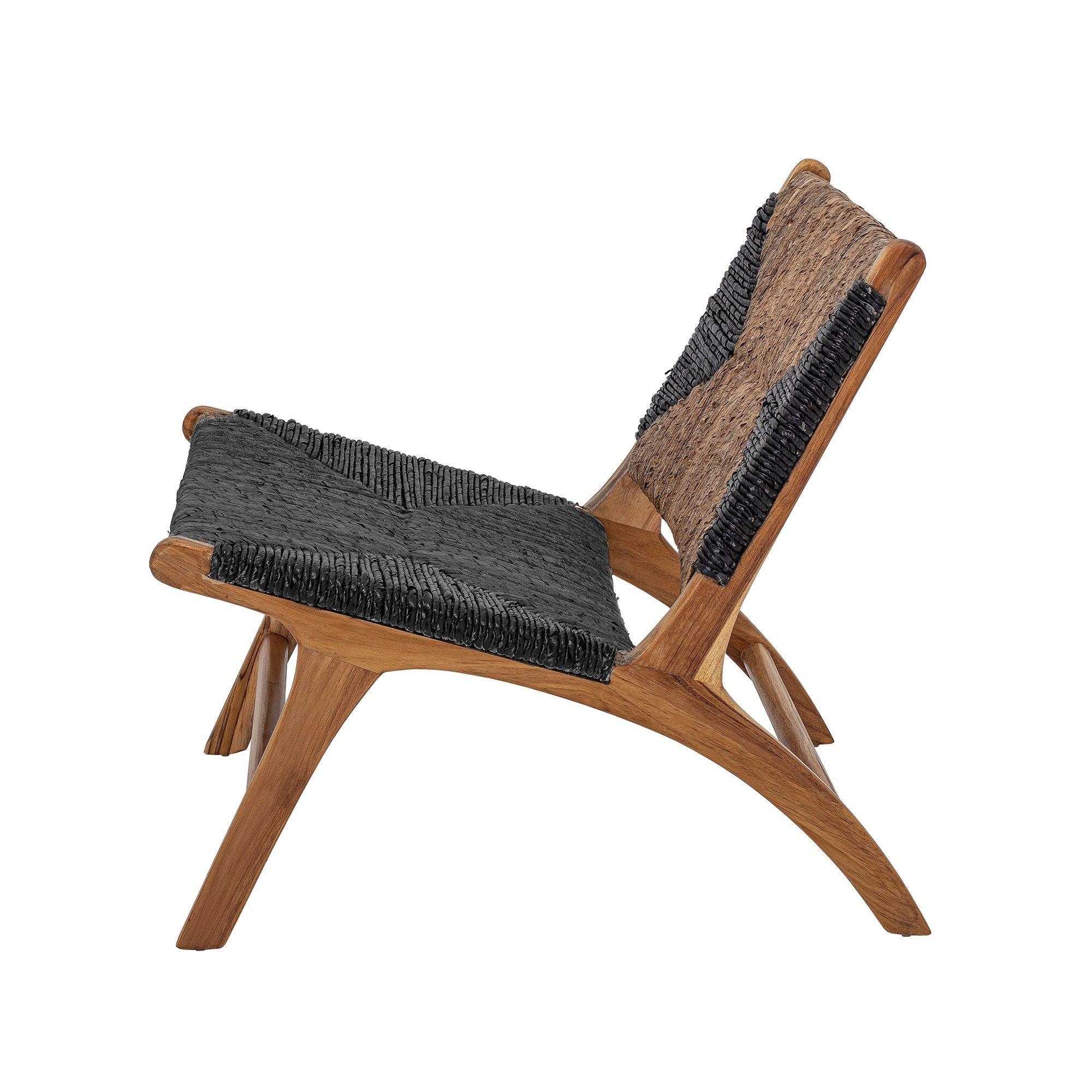 Creative Collection Grant Lounge Chair, preto, teca