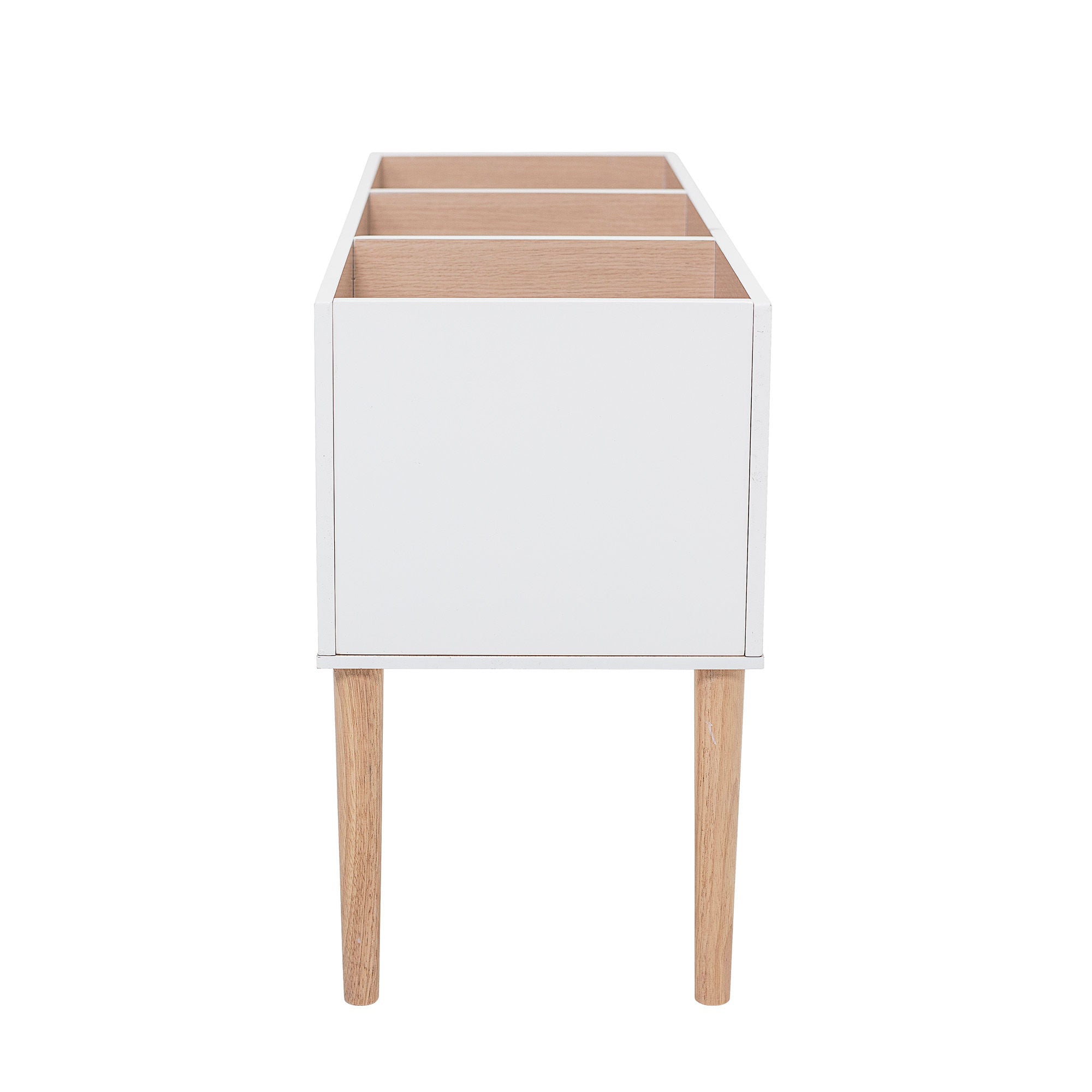 Bloomingville Mini Salam Book Stand, blanc, MDF