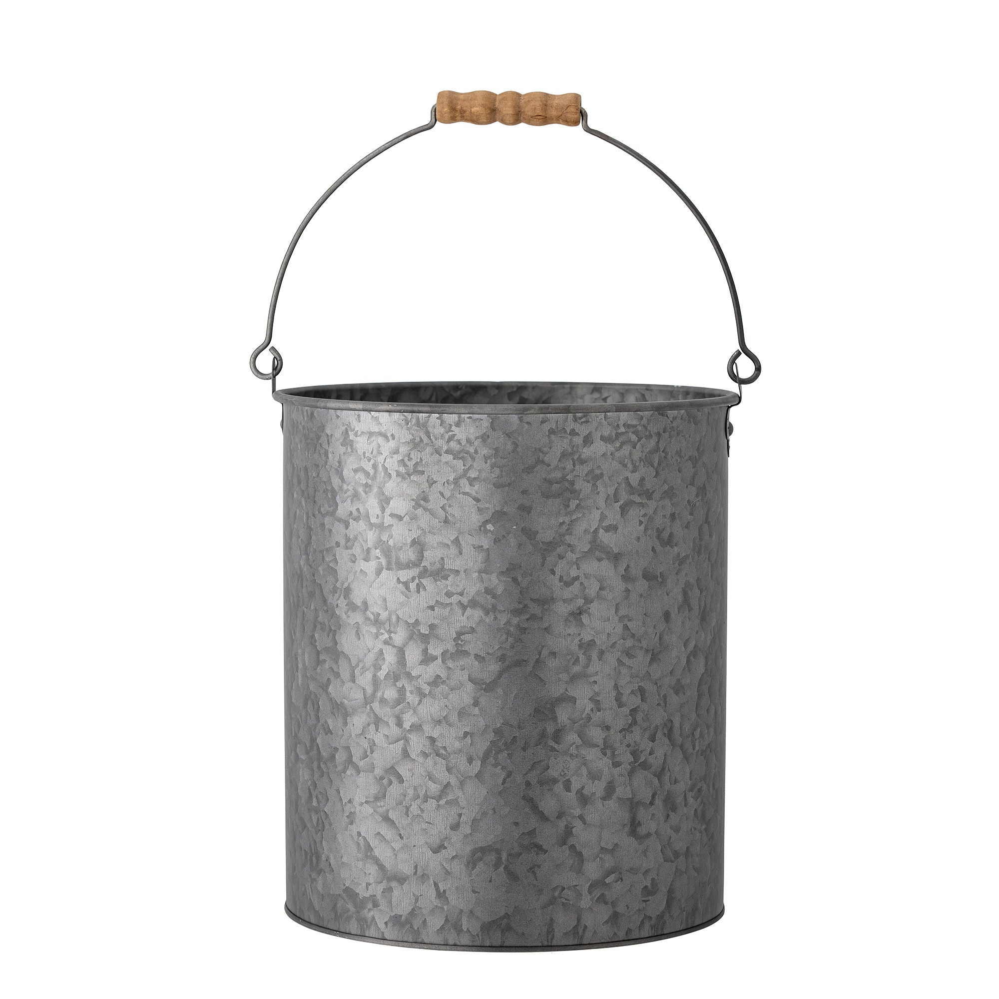 Bloomingville Dusan Bucket, gris, metal