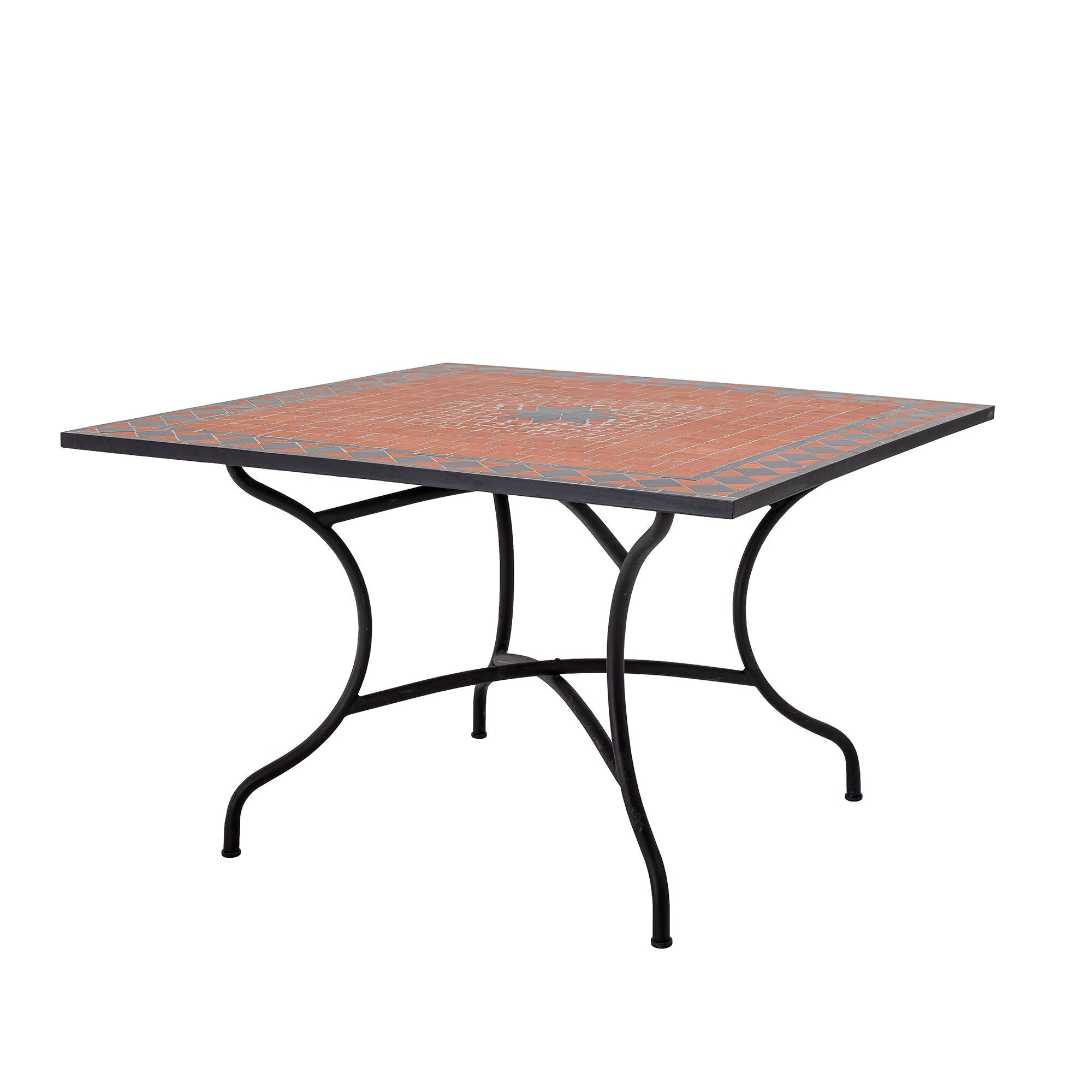 Collection créative Hellen Dining Table, rouge, pierre