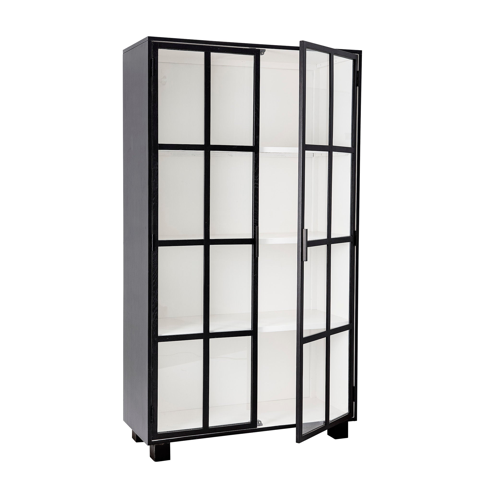 Bloomingville Isabel Cabinet, Schwarz, Eiche