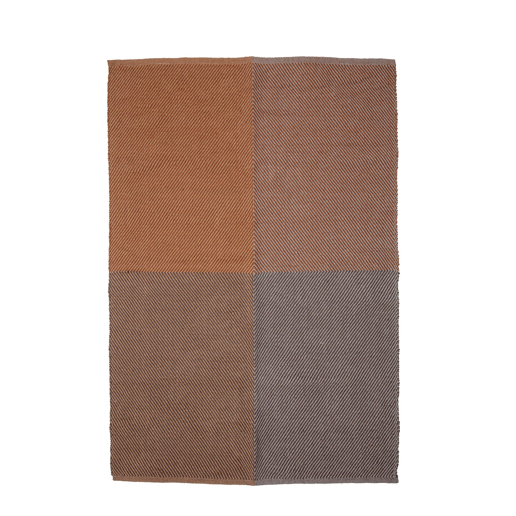 Bloomingville Rodin Rug, Brown, yute