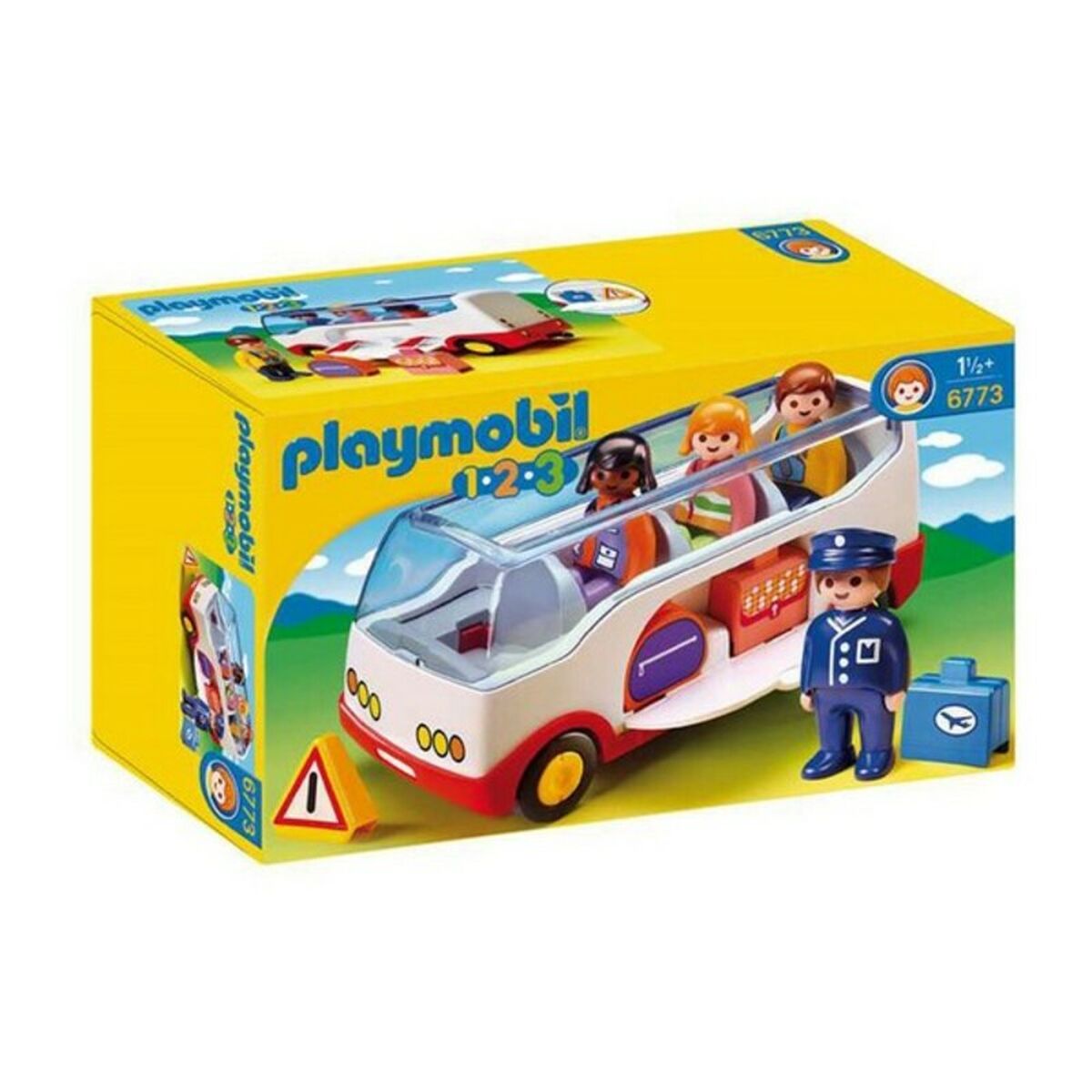 PlaySet 1.2.3 Bussplaymobil 6773 White