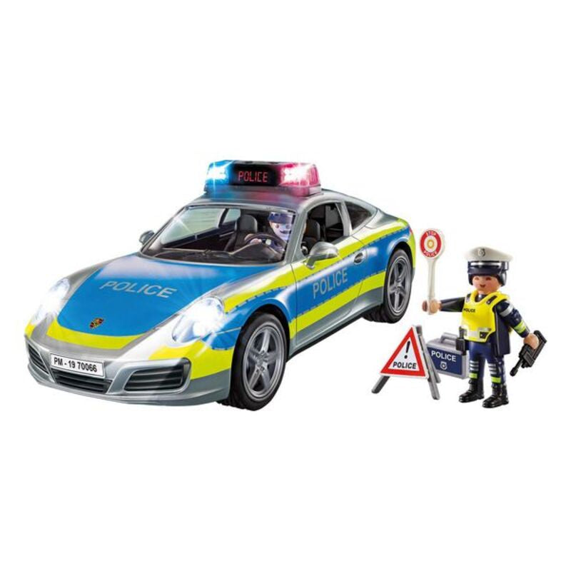 Playset Porsche 911 Carrera 4S Police Playmobil 70066 (36 stk)