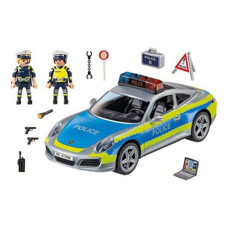 Playset Porsche 911 Carrera 4S Police Playmobil 70066 (36 stk)