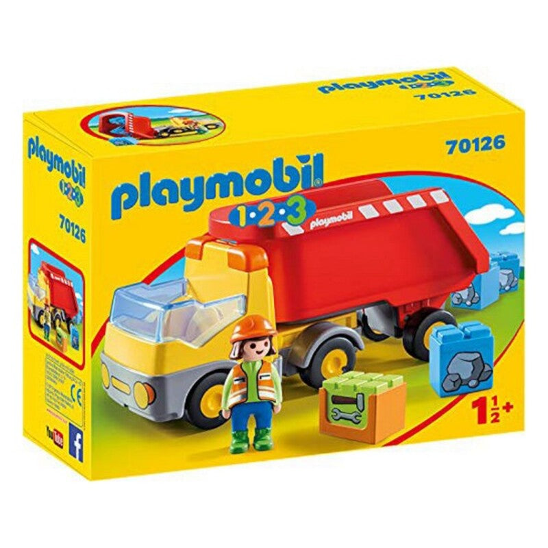 Playset 1.2.3 Construcción PlayMobil 70126 (6 PC)