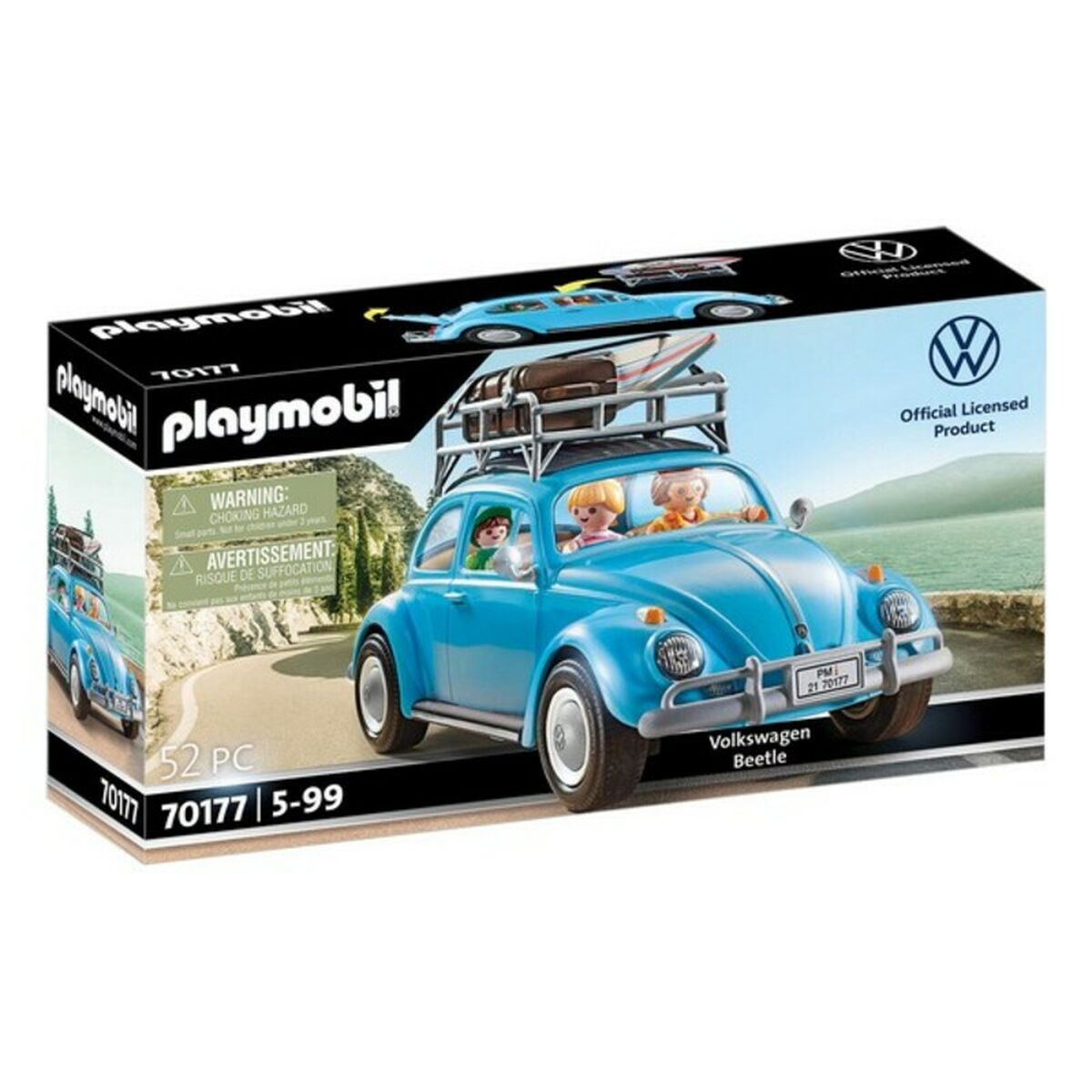 Playset Volkswagen Beetle Playmobil 70177 52 pièces 4 unités