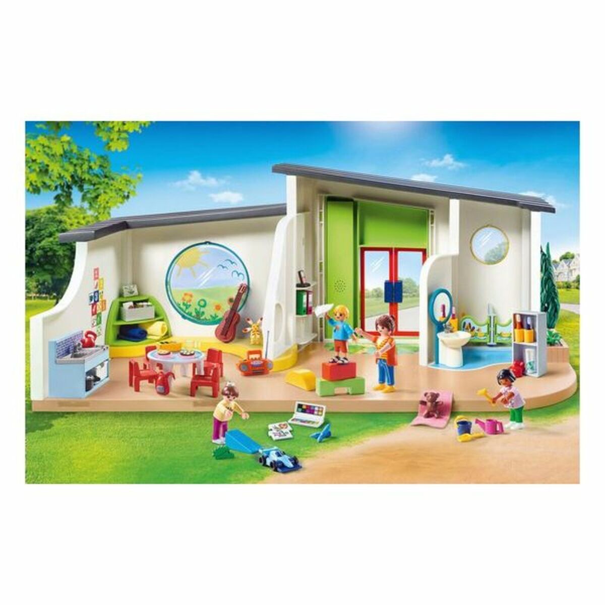 Playset City Life Rainbow Nursery Playmobil 70280 (180 PCs)